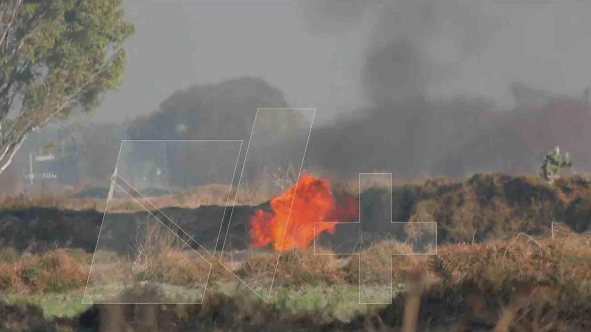 Toma Clandestina Provoca Incendio en Ducto de Pemex en Nextlalpan, Edomex
