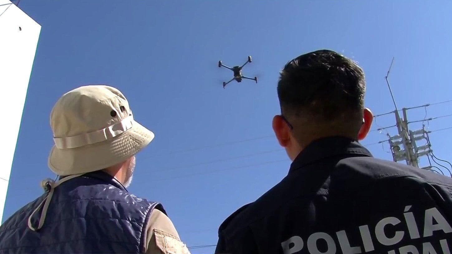 Con Drones y Perros Vigilan Mineral de la Reforma, Hgo