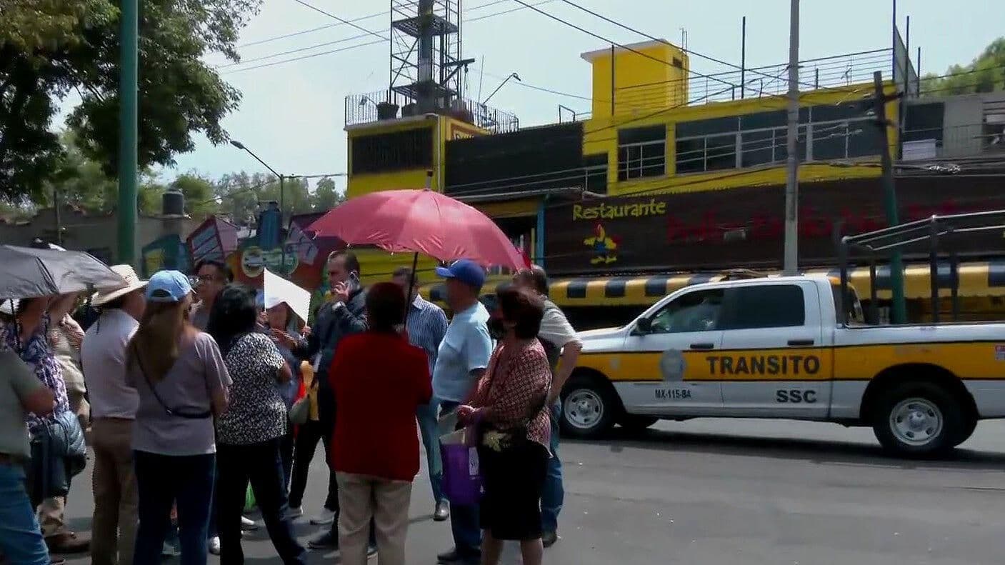 Vecinos de Coyoacán Protestan por Falta de Agua