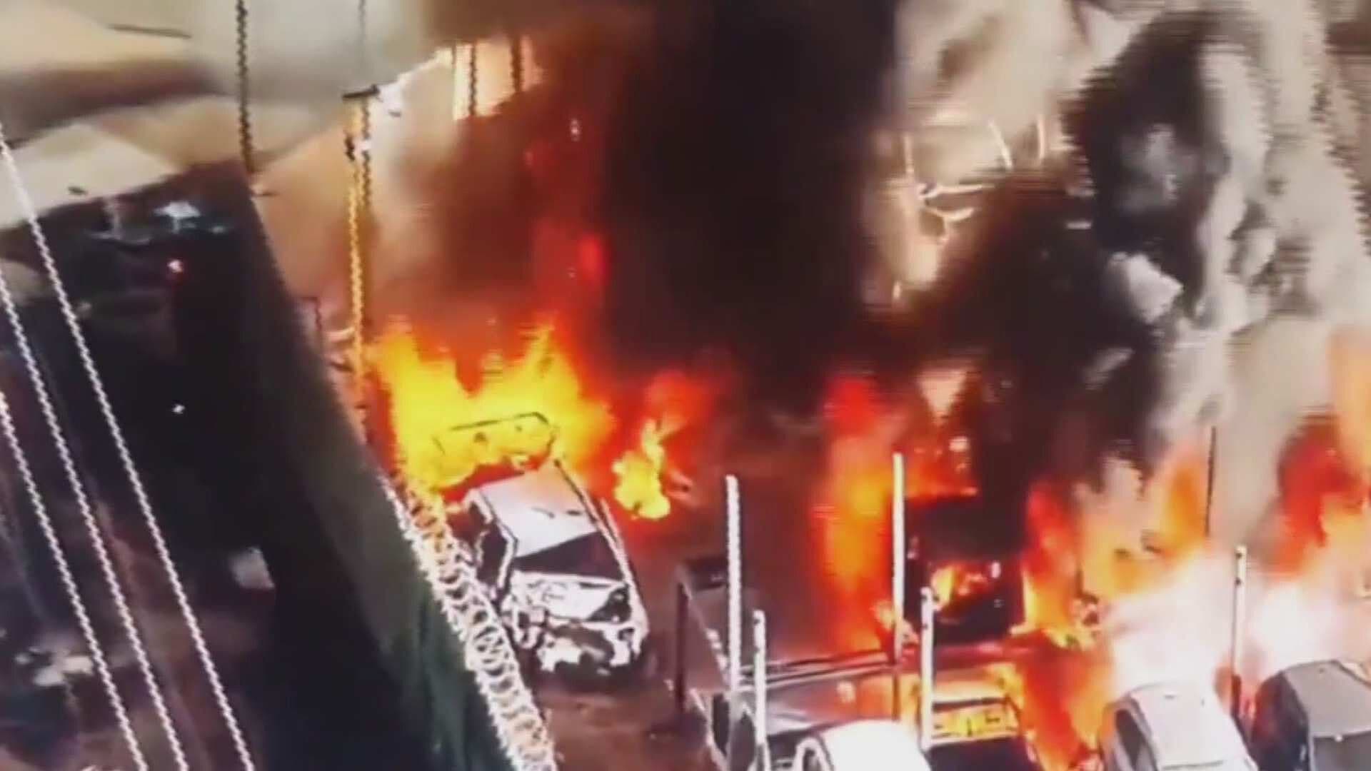 Explota Vehículo que Transportaba Gas Líquido, en Chile: Hay Varios Muertos y Heridos