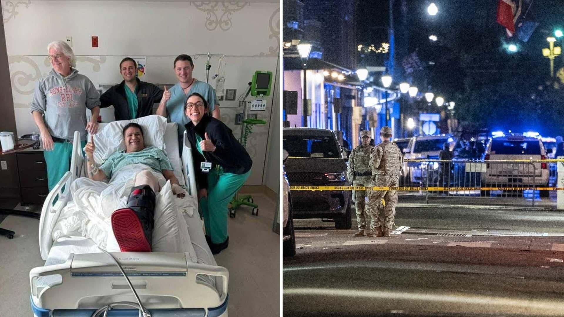 Mexicanos Lesionados en Atropellamiento Masivo en Nueva Orleans Se Recuperan Favorablemente