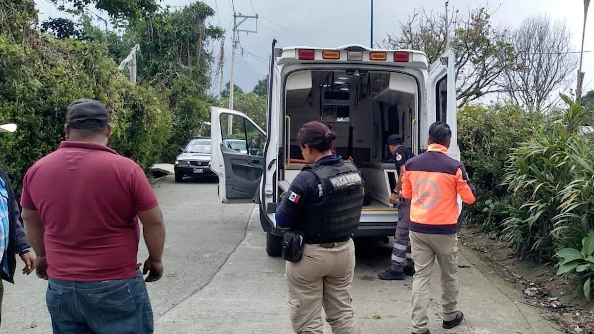 Hombre es Apuñalado con un Arma Blanca en la Perla, Veracruz