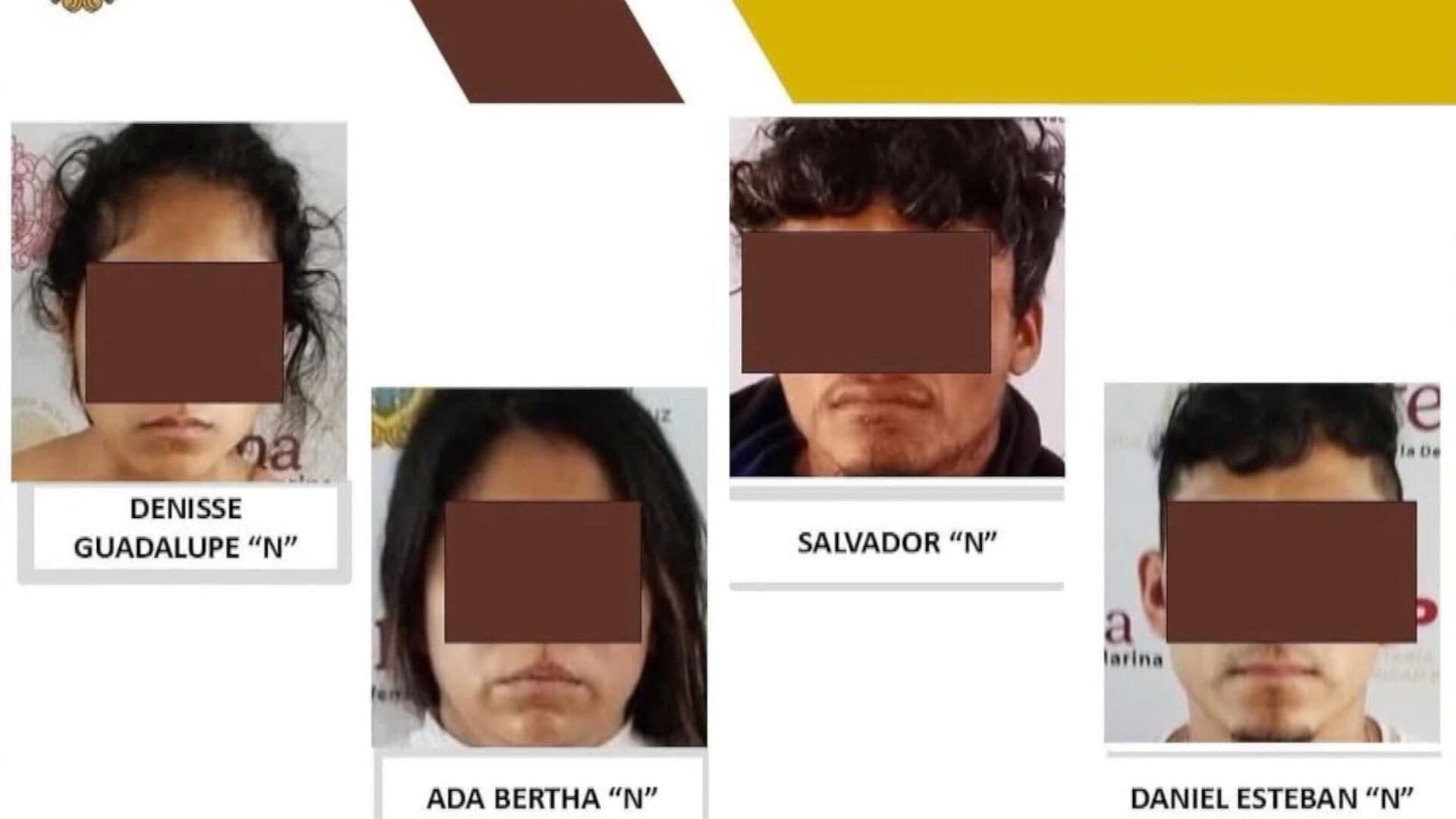 Detienen a Cuatro Personas con Dosis de Droga y Armas en Teocelo, Veracruz
