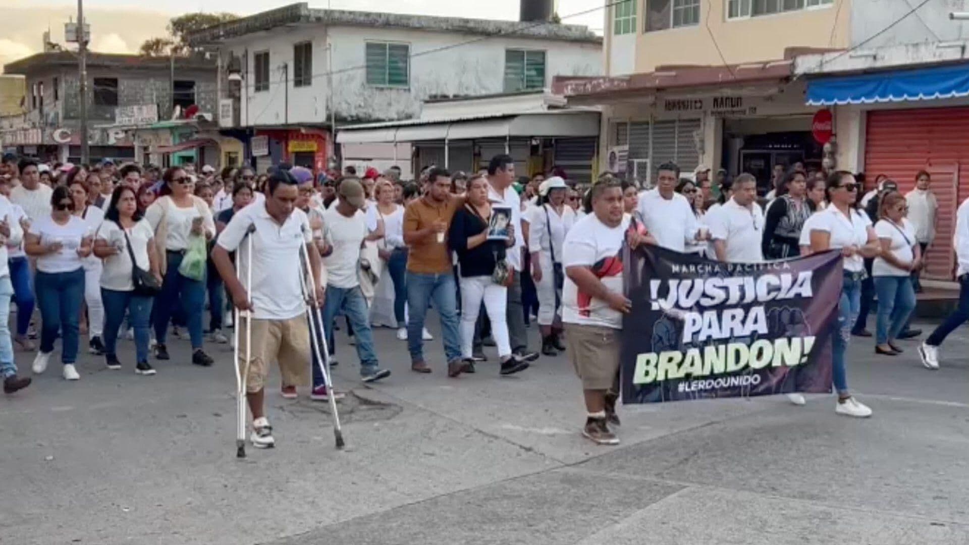 Lerdo de Tejada: ‘Que Ninguna Mamá Pase Por lo Que Pasamos’ Pide Madre de Brandon
