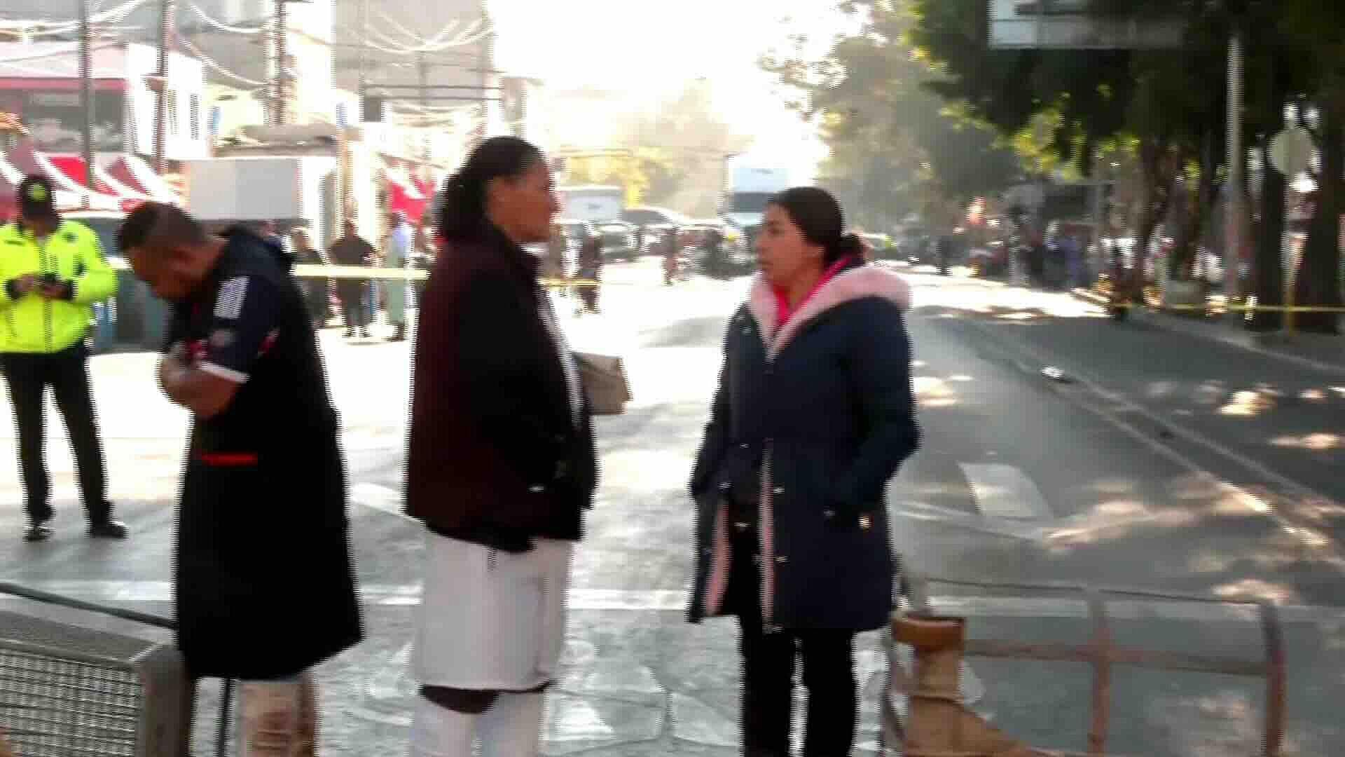 Comerciantes Bloquean Congreso de la Unión y Eje 2 Norte, CDMX