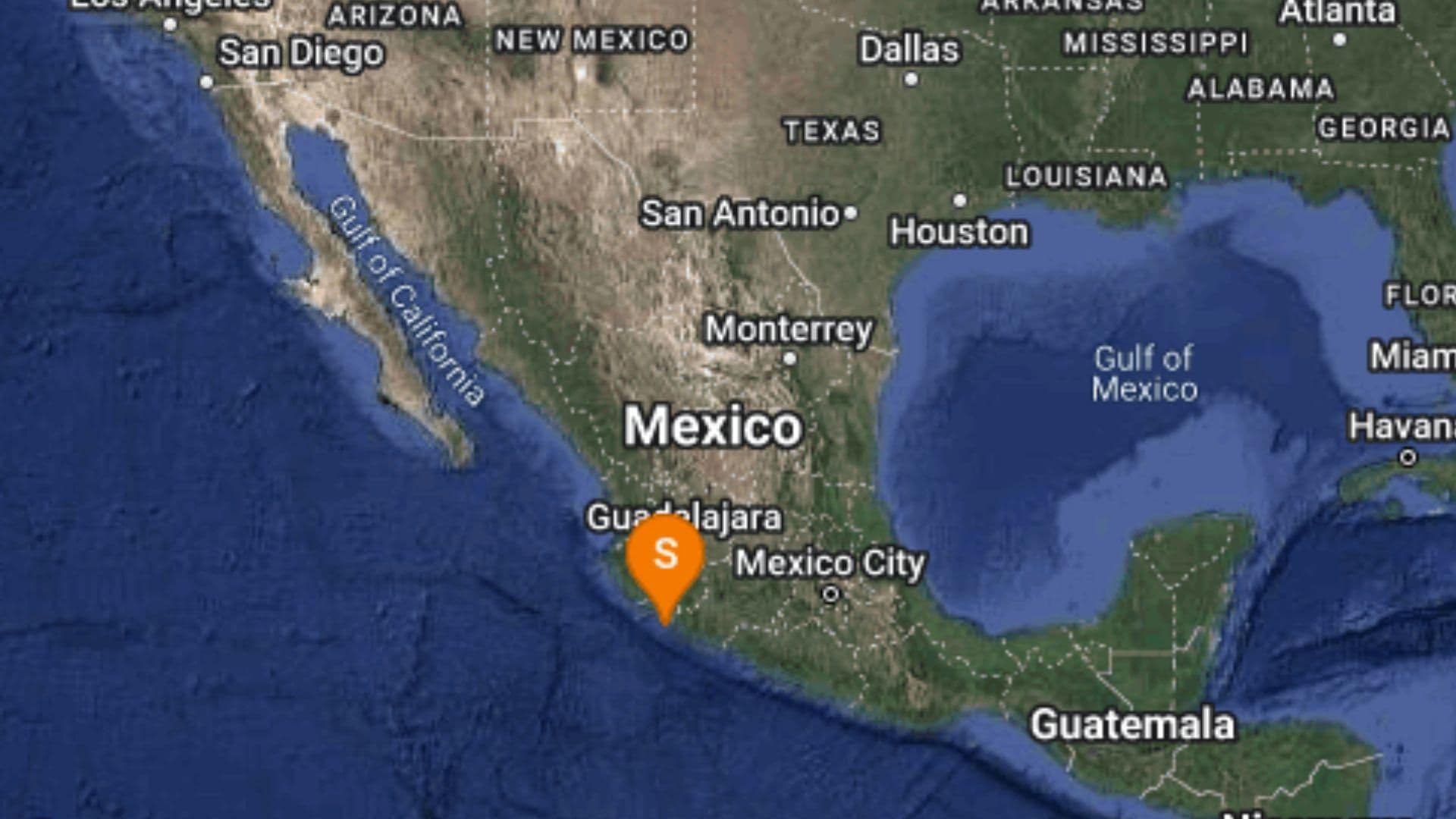 Se Registró Sismo Magnitud 4.4 en Tecomán, Colima
