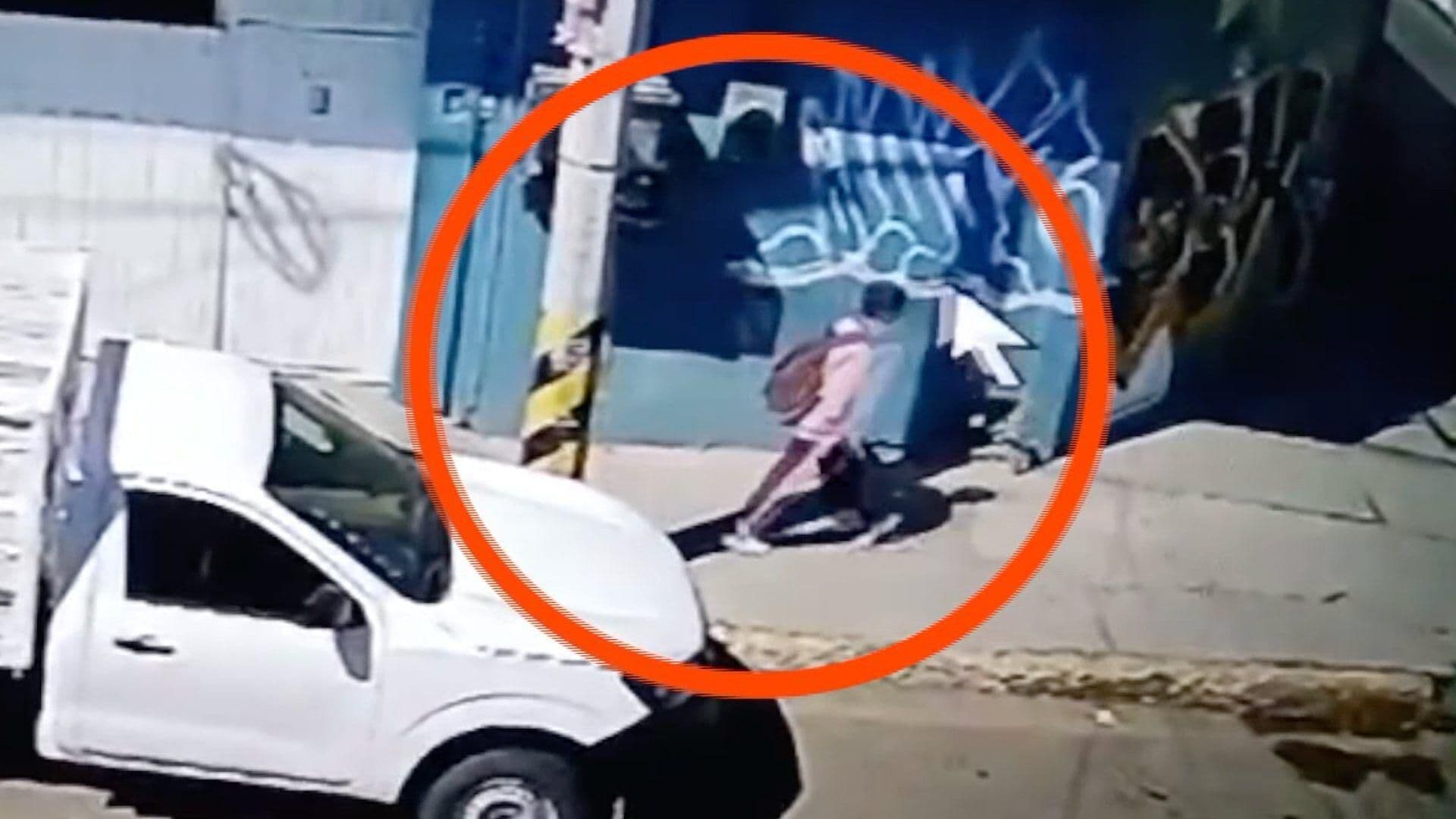 Ayudan Cámaras de Seguridad a Seguir los Pasos de Mateo Santiago