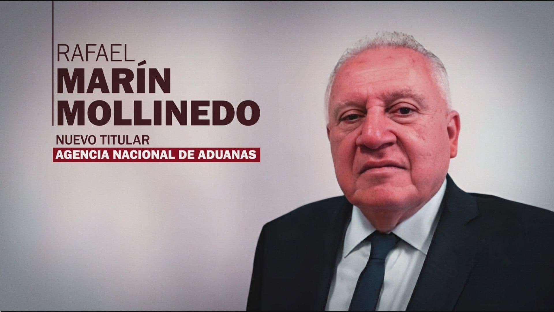 Rafael Marín Mollinedo Asumirá Dirección de la Agencia Nacional de Aduanas