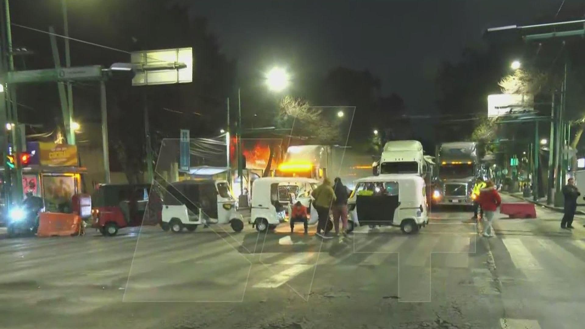 Mototaxistas Colapsan CDMX: Bloquean el Eje Central y Otro Punto en Dr. Río de la Loza