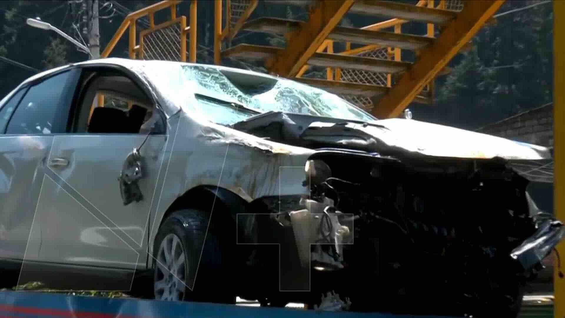 Autoridades Atienden Accidente Vehicular en la Carretera México-Toluca en La Marquesa, Edomex