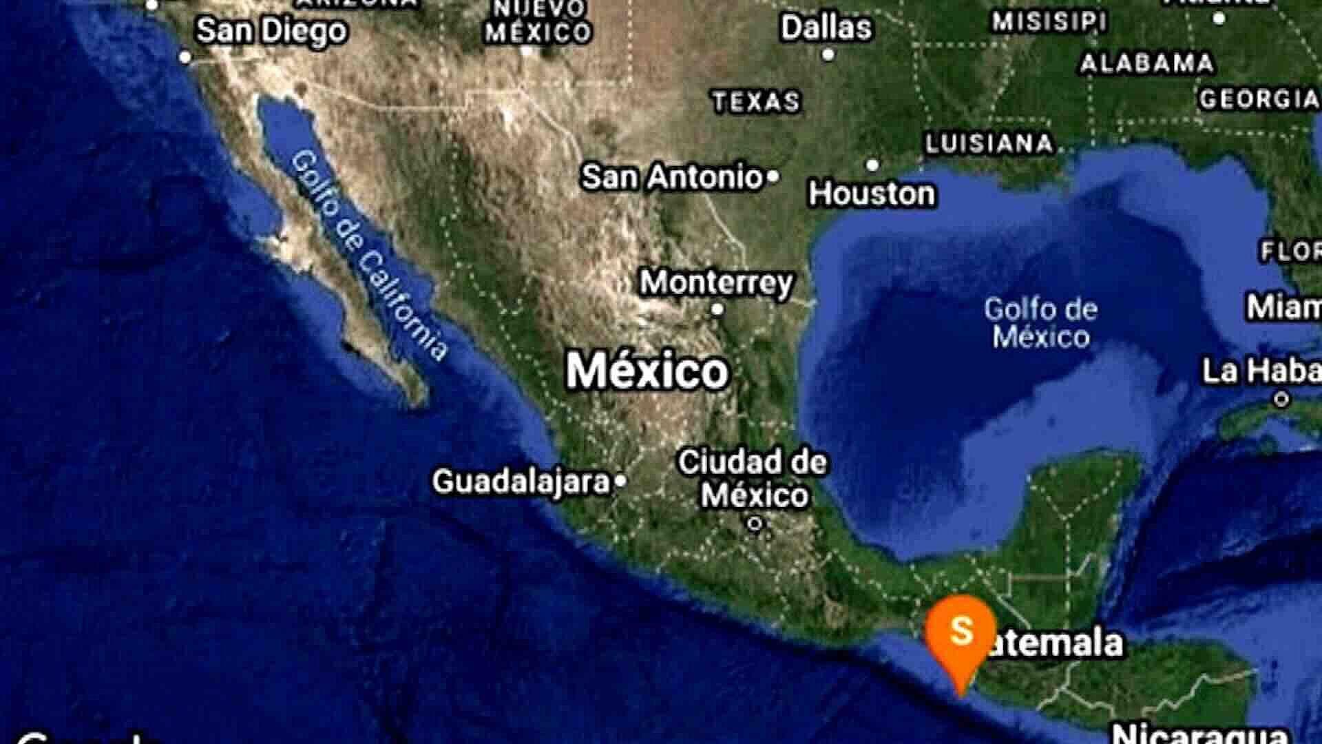 Sismo de Magnitud 4.4 se Registra en Ciudad Hidalgo, Chiapas; Sin Daños Reportados