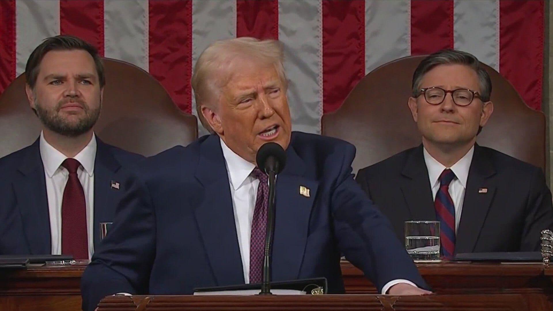 "Hay Solo Dos Géneros en EUA Masculino y Femenino": Trump en Discurso en Capitolio