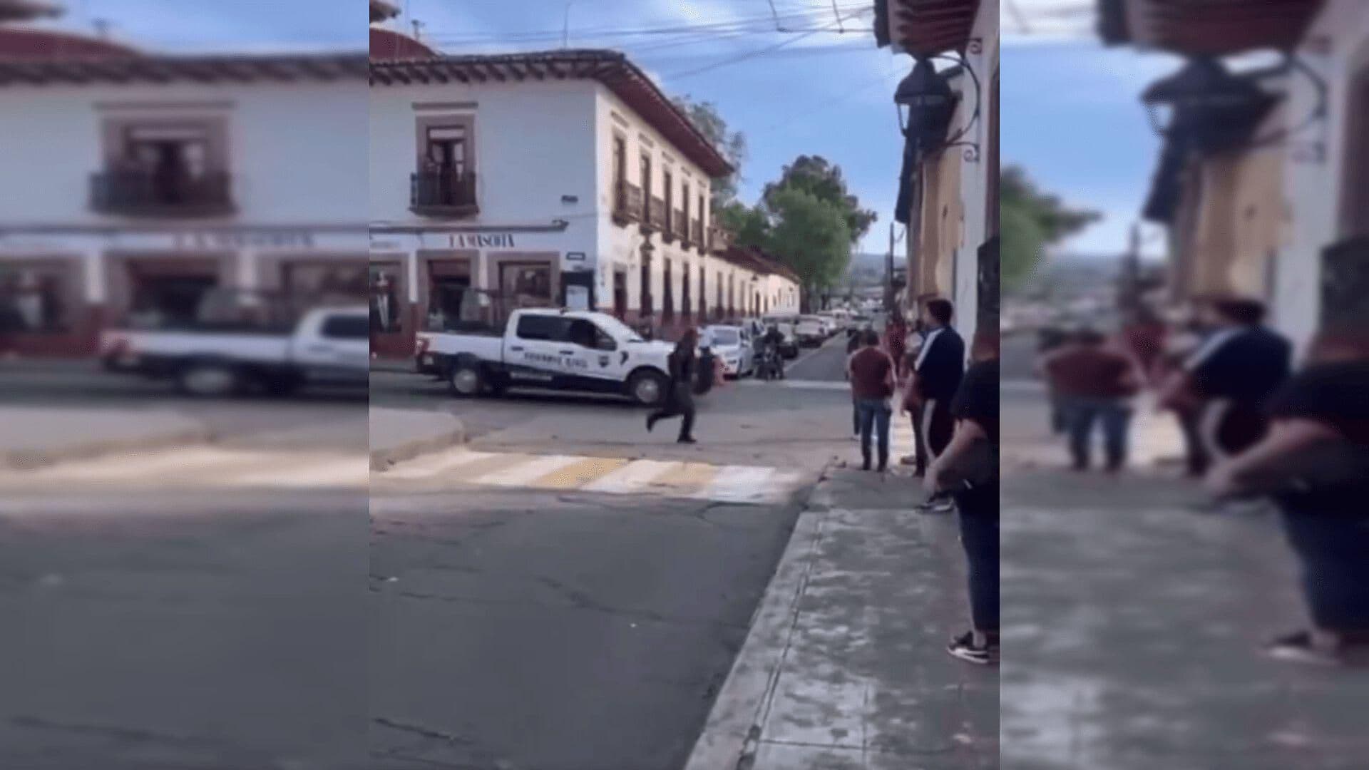 VIDEO: Reportan Persecución y Bloqueos en Pátzcuaro, Michoacán