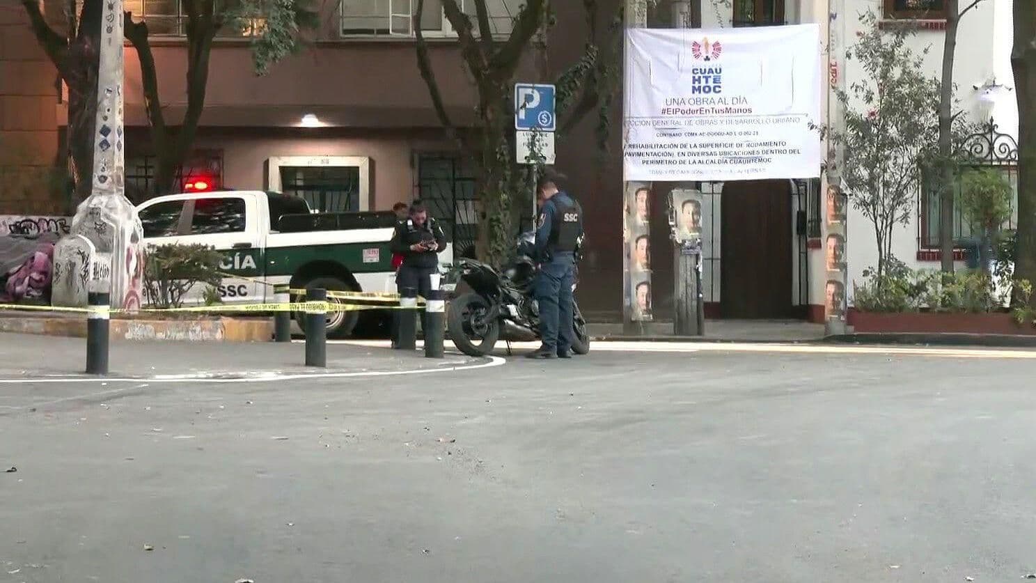Muere Hombre en una Banca en la Colonia Hipódromo, CDMX