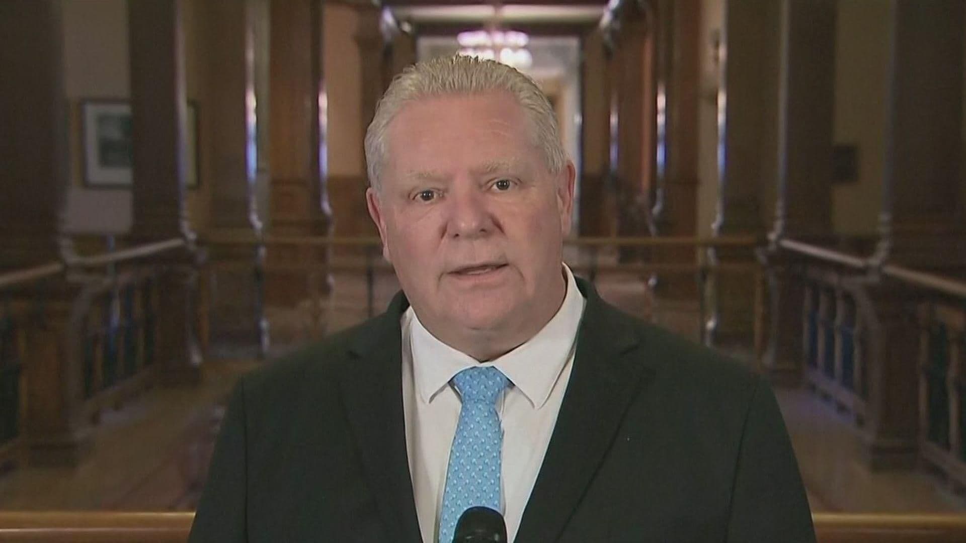 Primer Ministro de Ontario Habla sobre Acuerdo con EUA para Pausar Aranceles a Electricidad