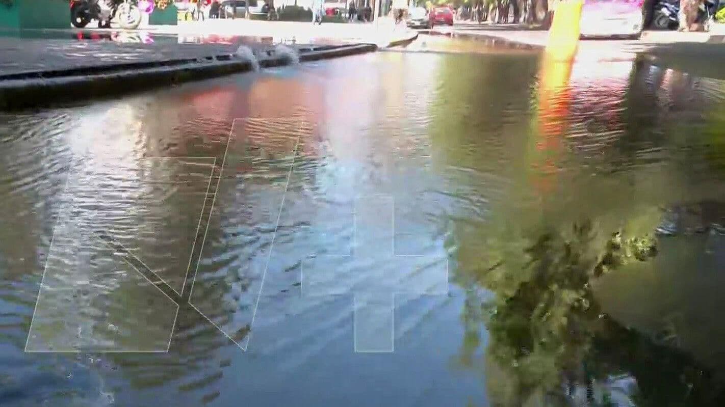 CDMX: Reportan Fuga de Agua en Calzada Legaria