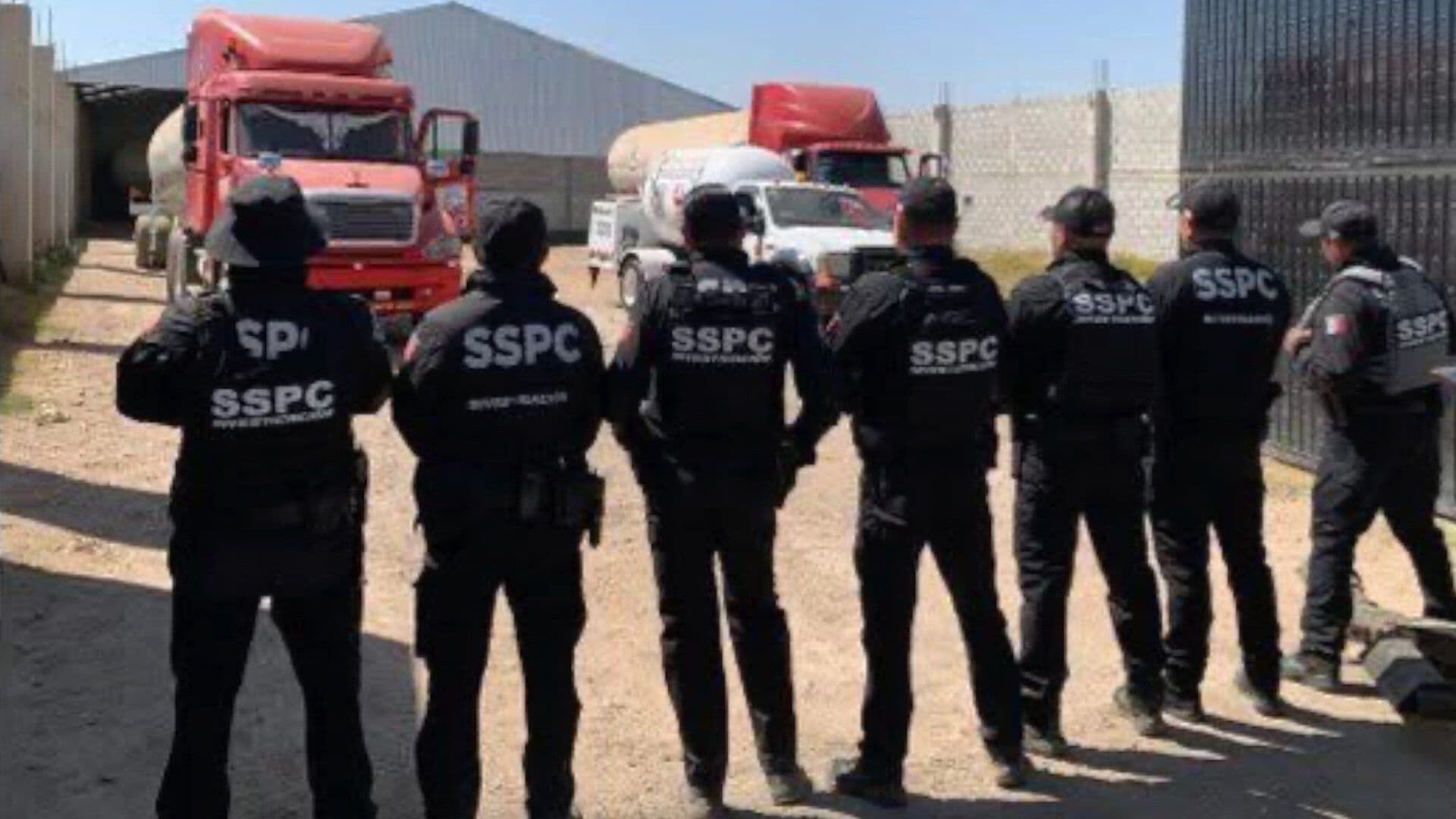 Desmantelan Presunto Punto de Venta Ilegal de Combustible en Tepeaca, Puebla