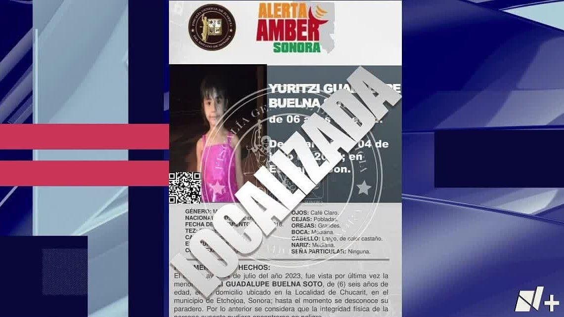 Localizan a Niña Desaparecida en Etchojoa