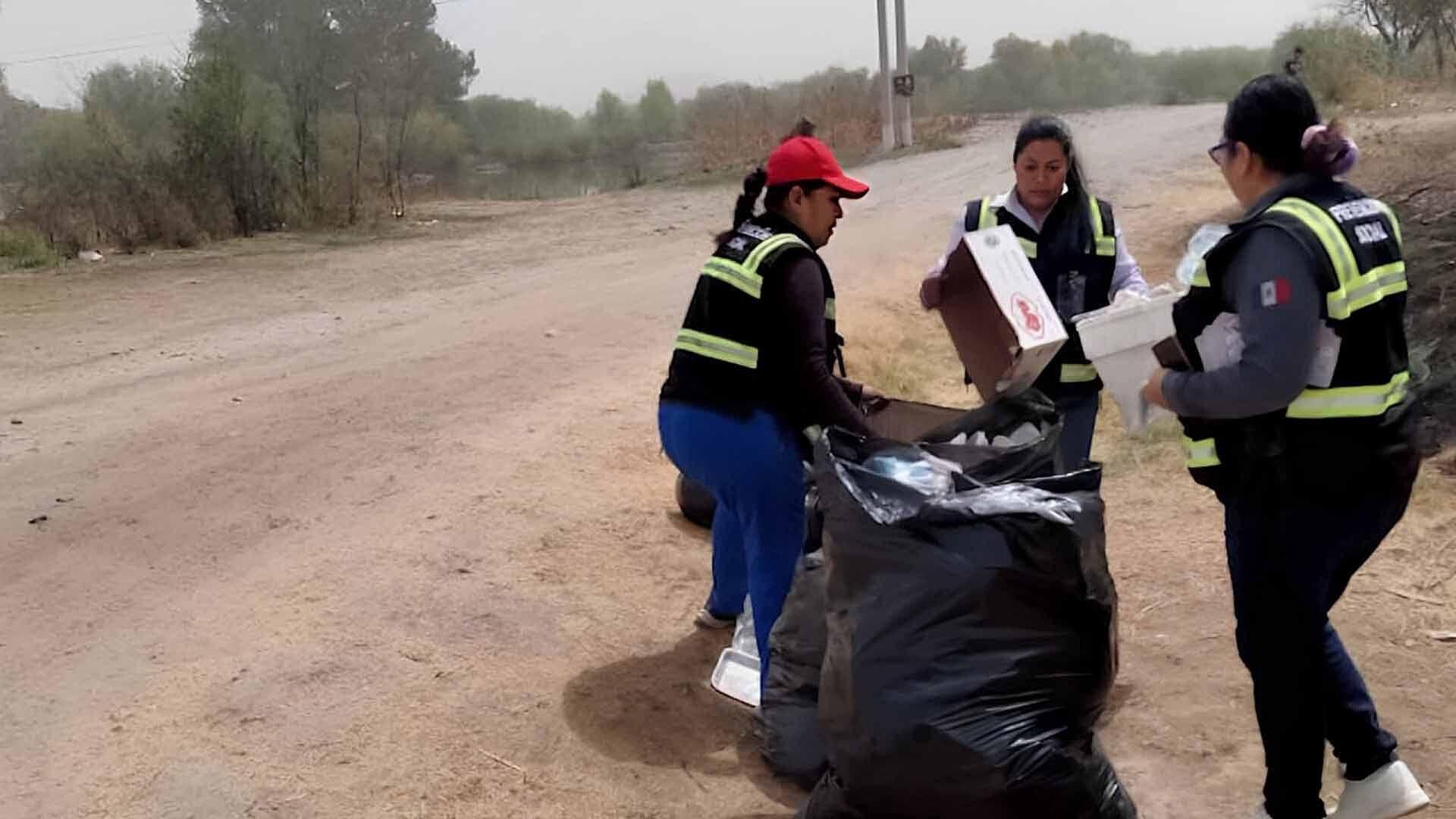 Recolectan Más de 40 Toneladas de Basura en Parajes del Río Nazas Durante Semana Santa