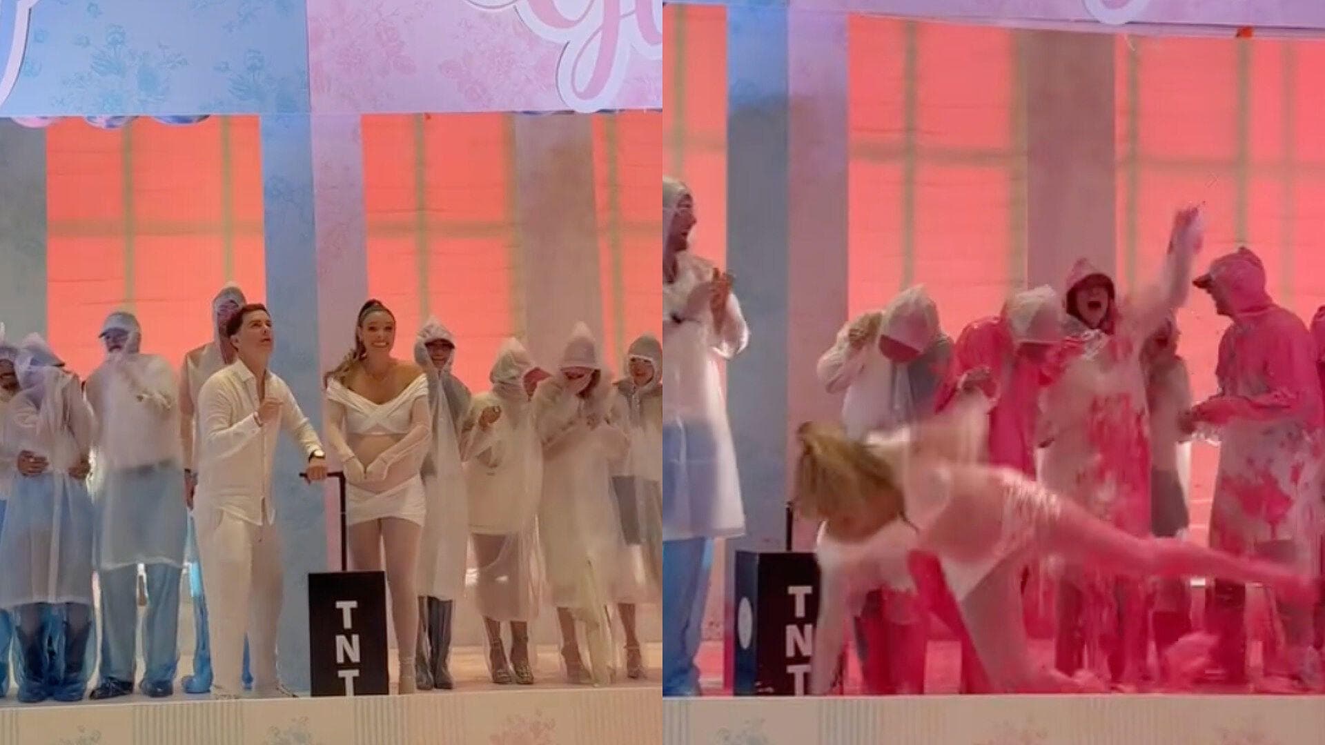 Lele Pons Sufre Dos Caídas Durante la Revelación de Género de su Bebé