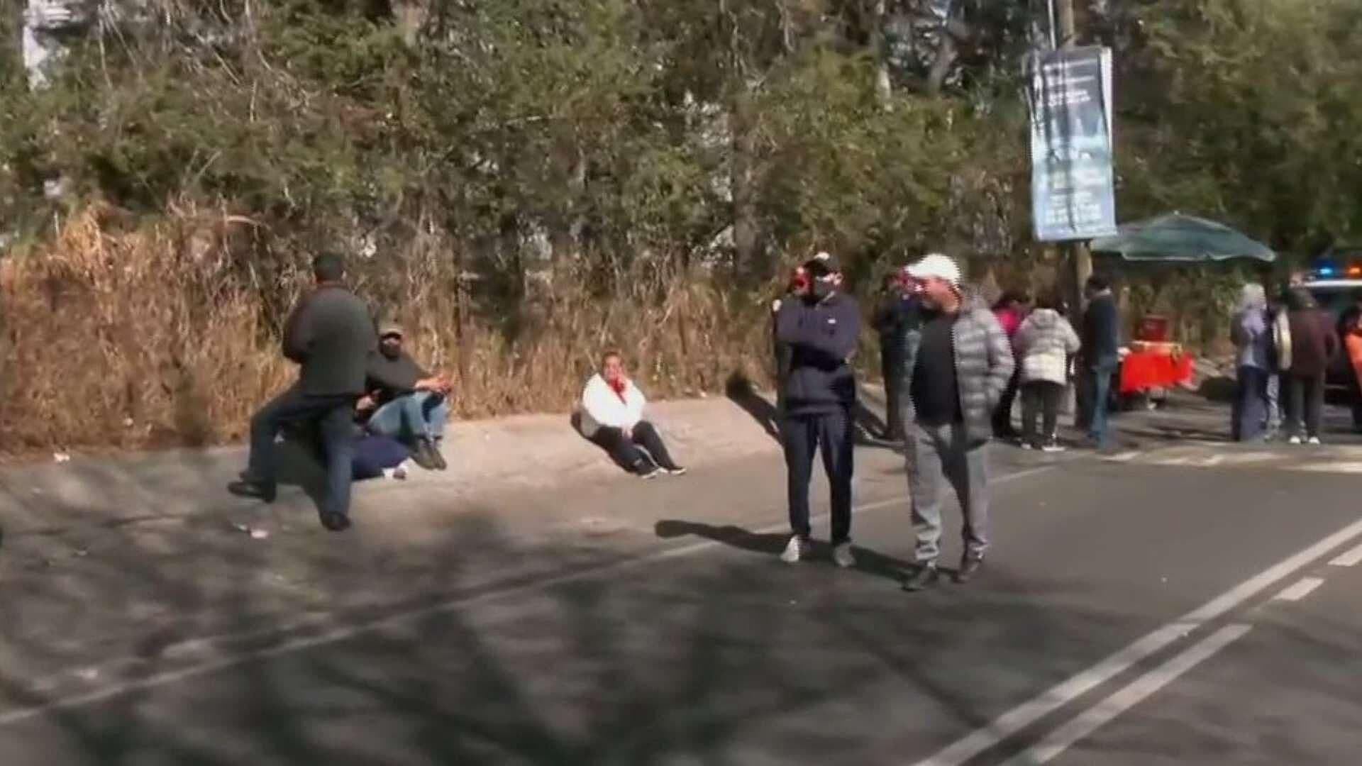 Tras 7 Horas, Retiran Bloqueo en Desierto de los Leones, CDMX