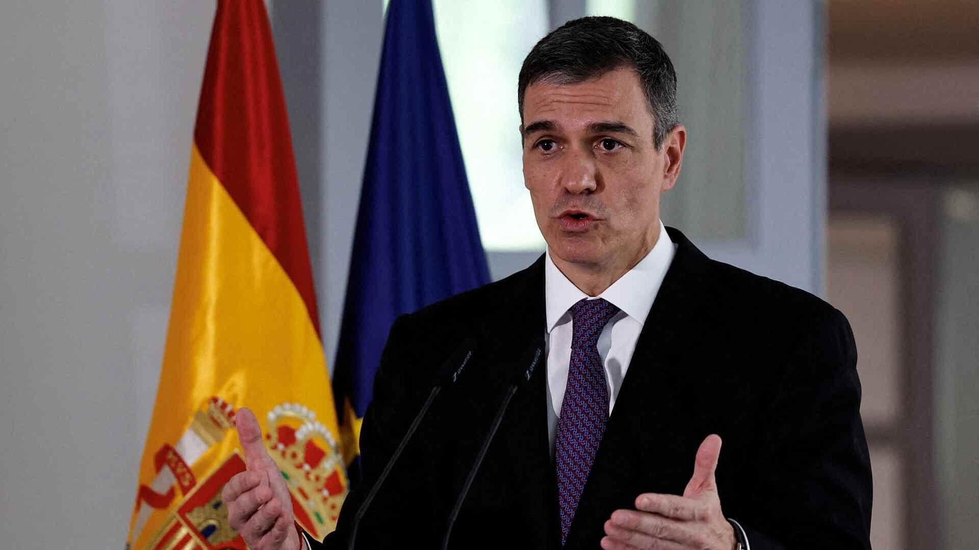 Pedro Sánchez, Presidente del Gobierno Español, Confirma Crisis de Electricidad
