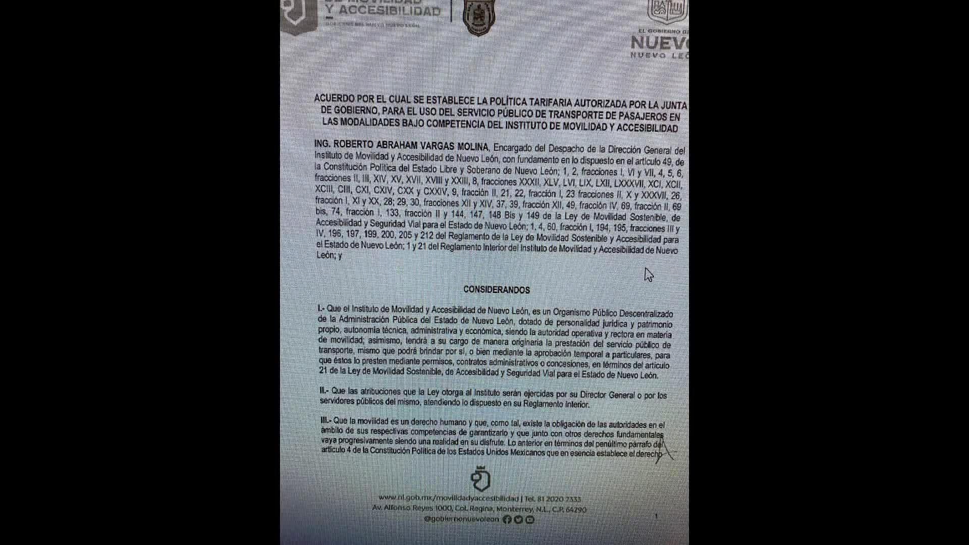 Cuestionan que Samuel García Publique Tarifazo