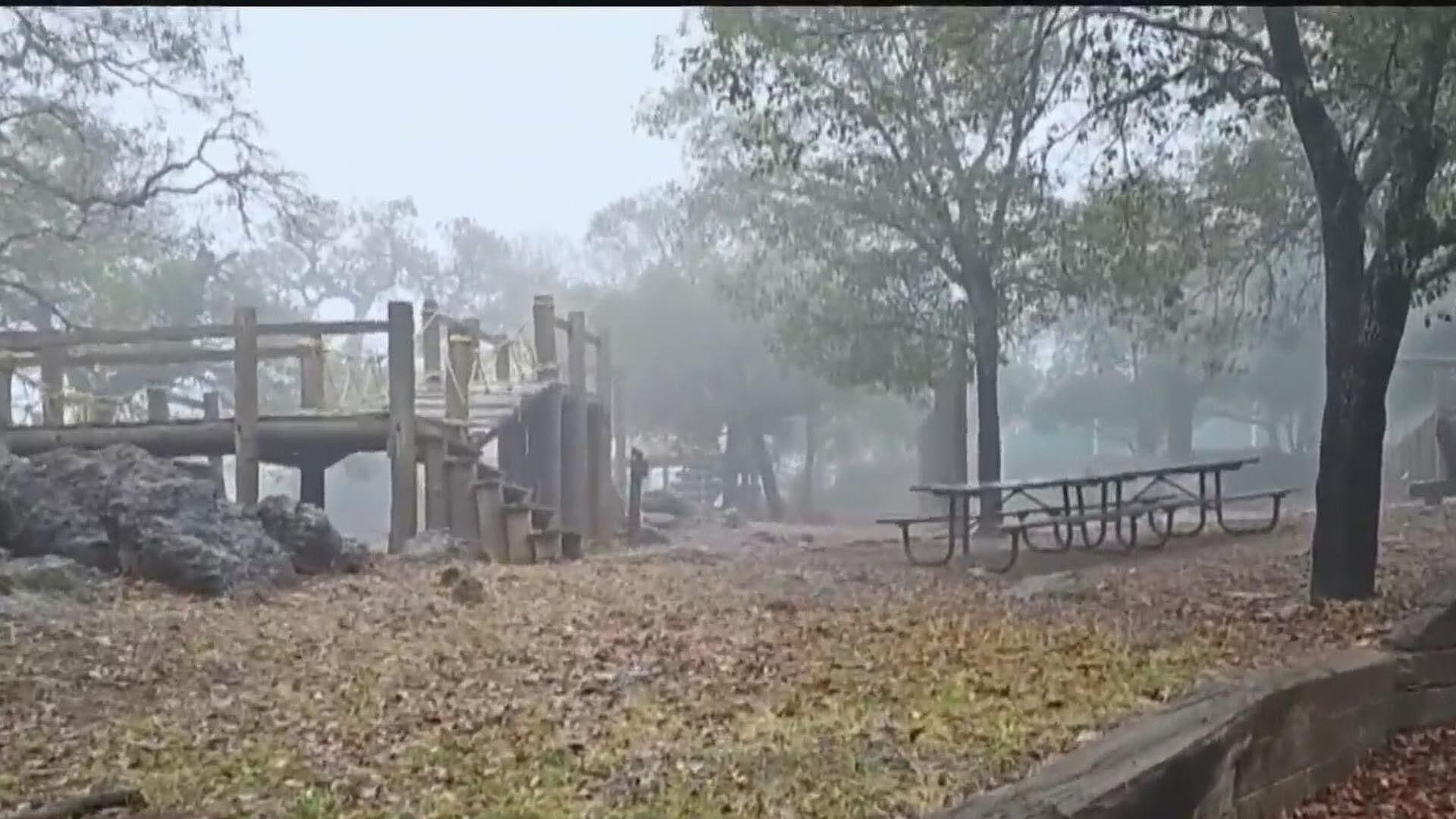 Extreme Precauciones por Niebla y Llovizna en Parque Ecológico Chipinque