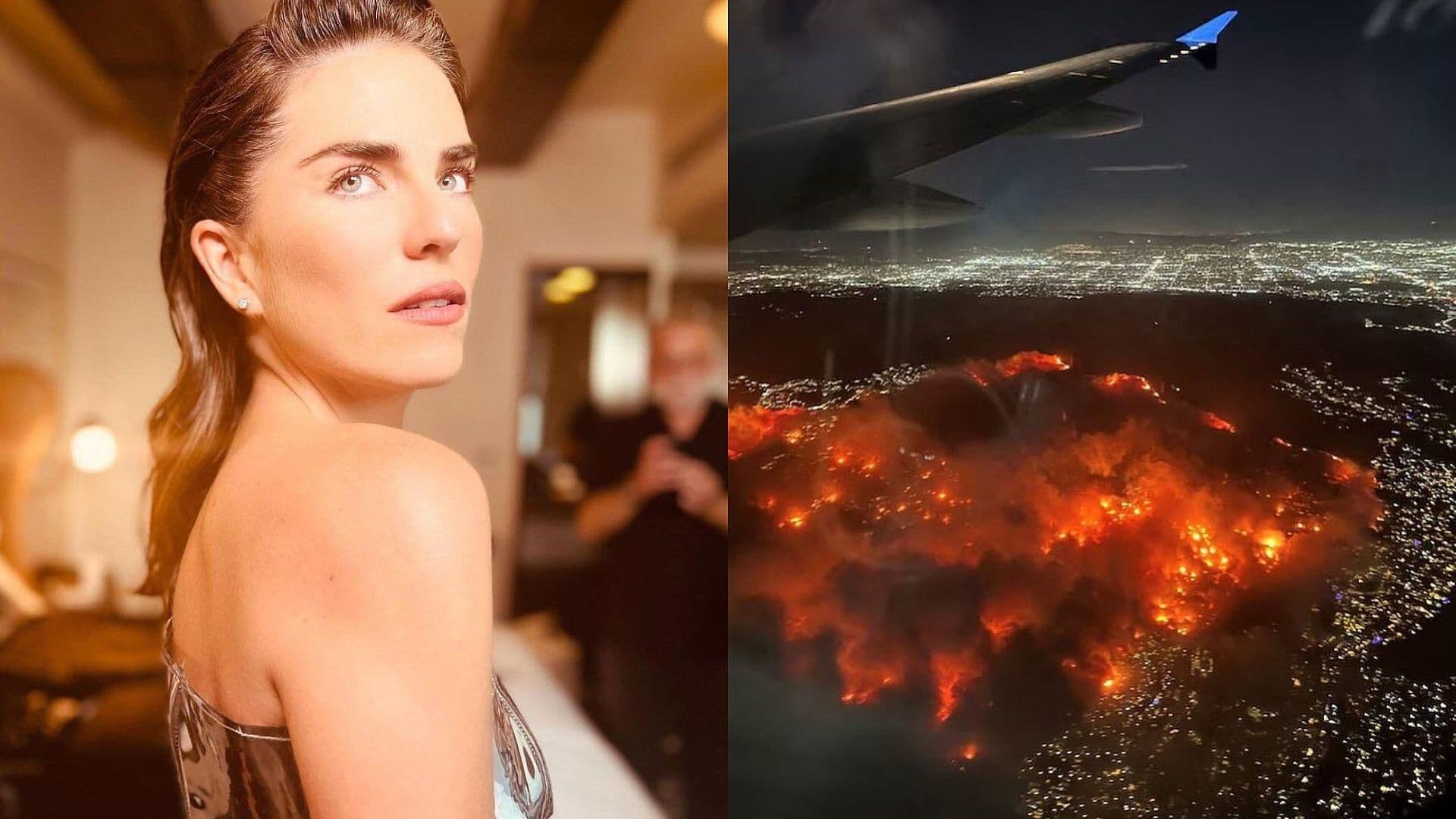 Karla Souza Pierde su Hogar por los Incendios en Los Ángeles, California