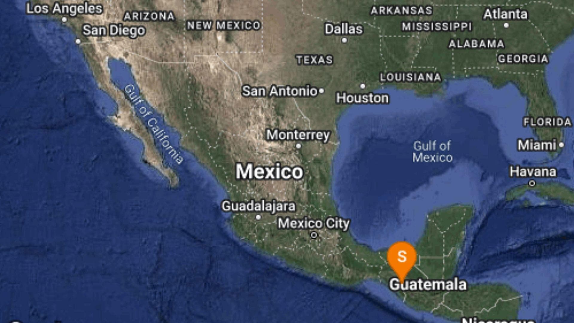 Se Registra Sismo Magnitud 4.7 en Frontera Comalapa, Chiapas
