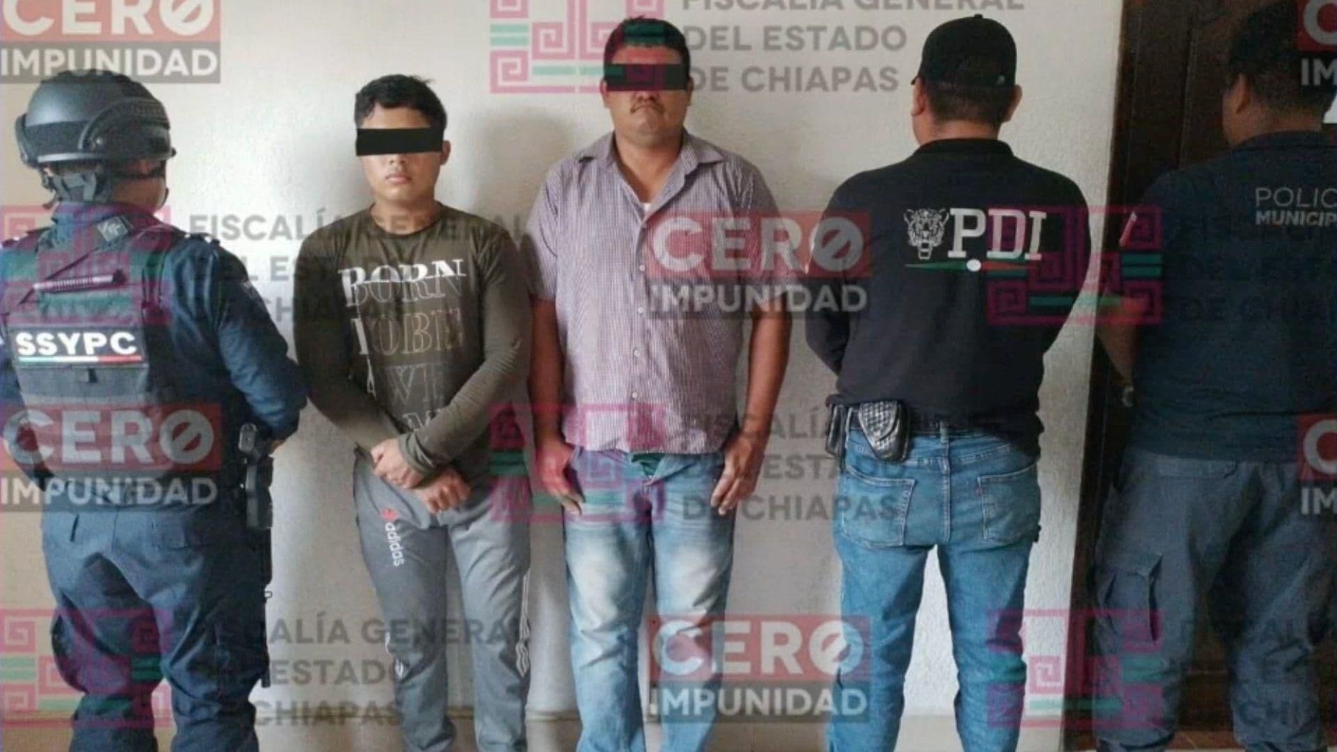 Detienen a Presuntos Extorsionadores de Migrantes Captados In Fraganti en Huixtla, Chiapas