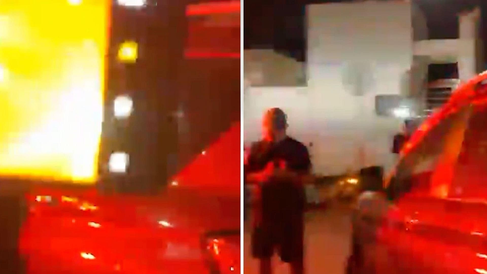 Accidente Vehicular en Fraccionamiento "La Joya" en Cancún