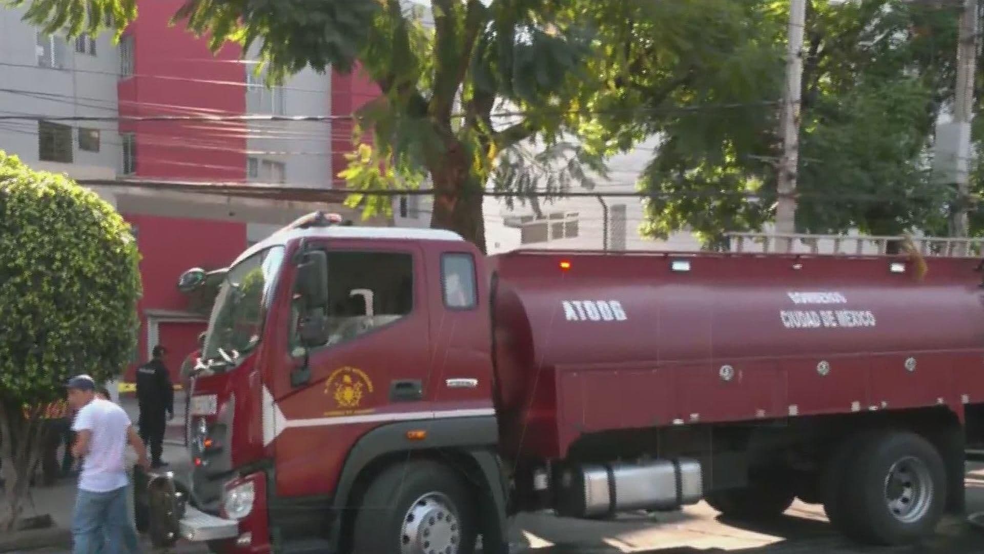 Desalojan a Vecinos por Fuga de Gas en Colonia Santa Cruz Atoyac, en CDMX