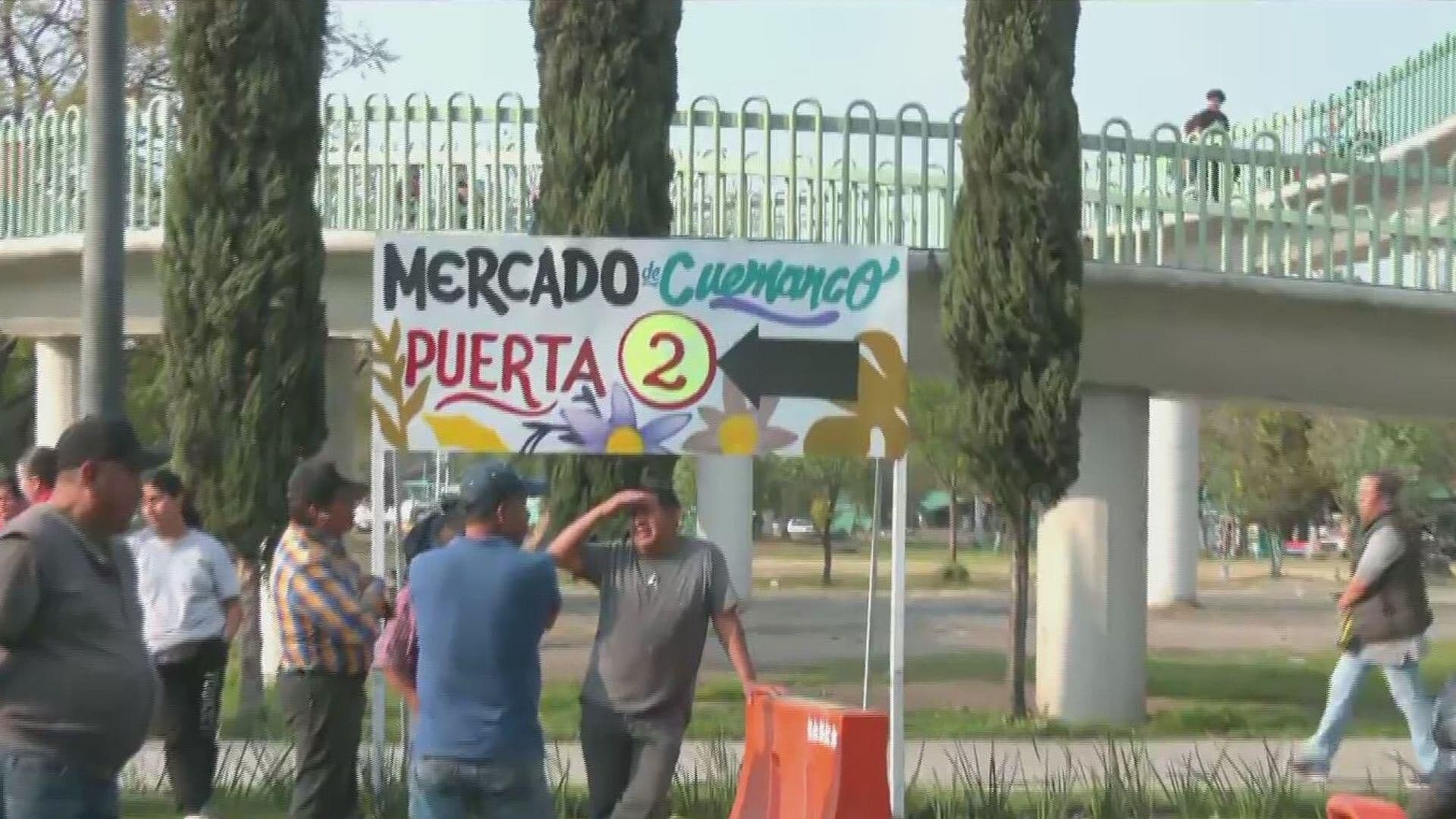 Manifestantes Desquician Periférico Sur en Cuemanco, con Dirección a Vaqueritos, CDMX