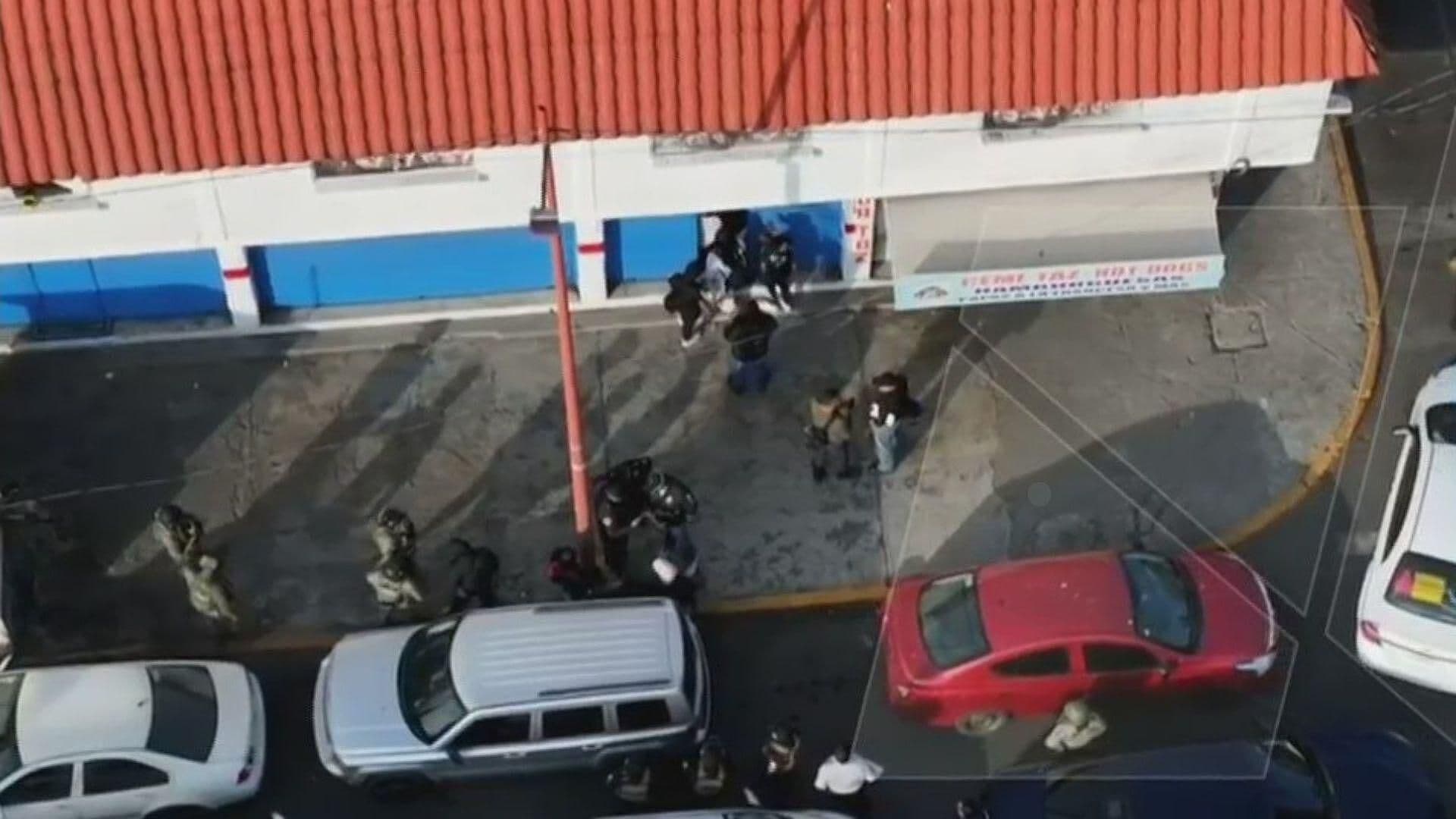 Así Se Ve Desde el Aire Cuadra Blindada por Ejército y Marina en Nueva Atzacoalco, CDMX