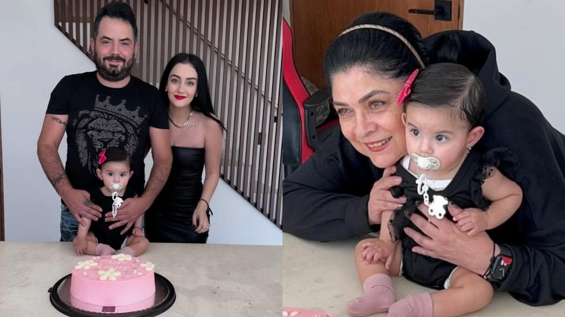 Tessa Hija de José Eduardo Derbez Festeja sus Siete Meses con su Abuela Victoria Ruffo