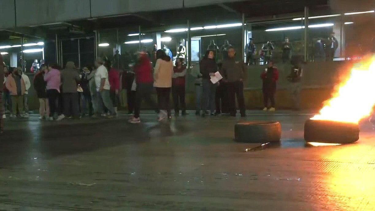 Retiran Bloqueo Cerca del Metro Oceanía