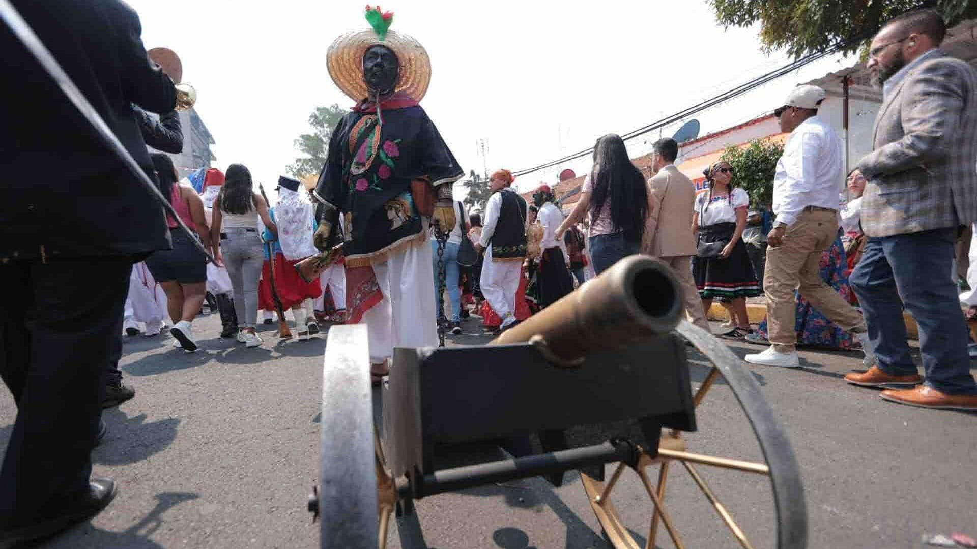 Así se Vive la Representación de la Batalla de Puebla en Peñón de los Baños, CDMX