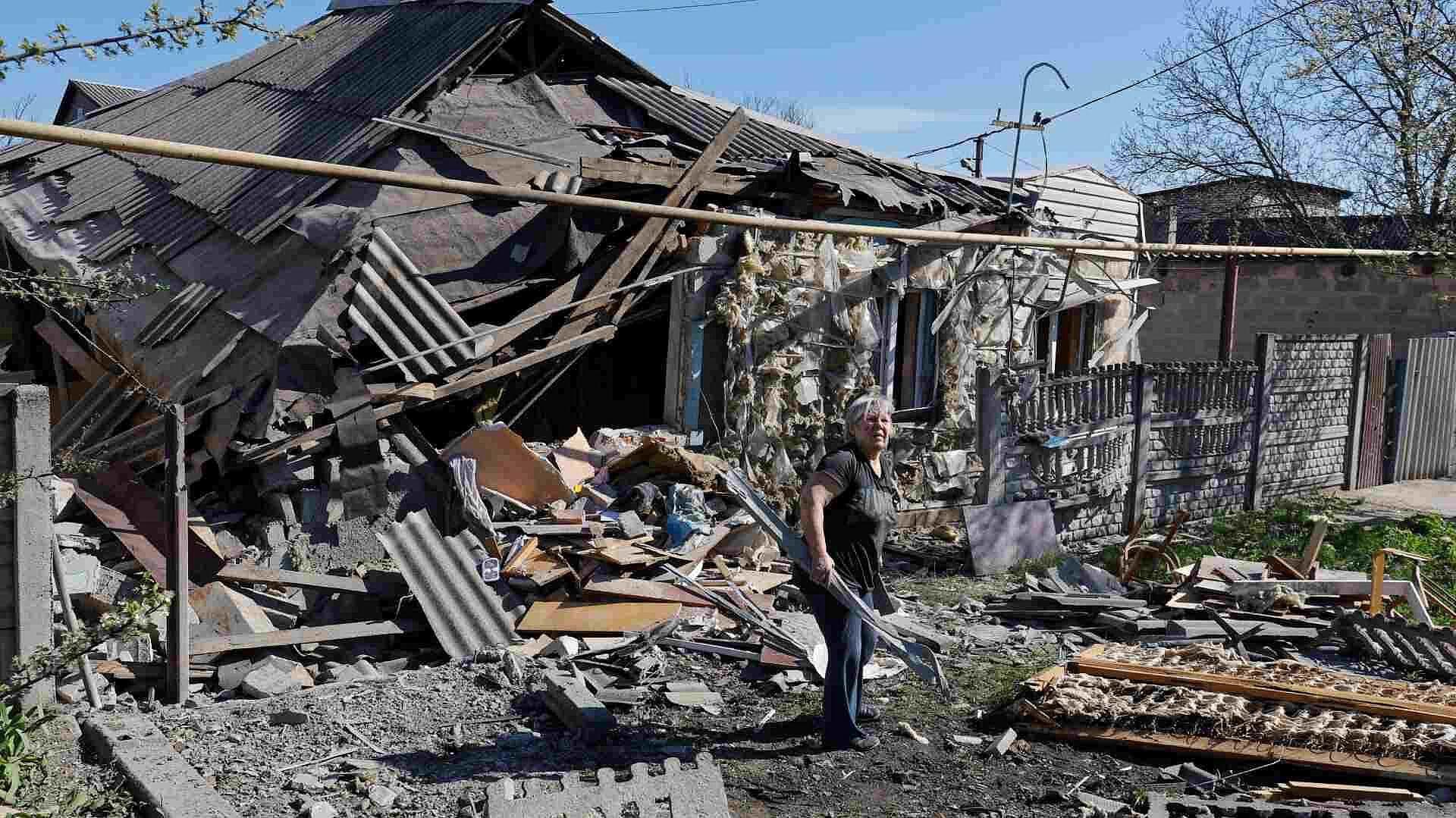 Ucrania Bombardea Donetsk