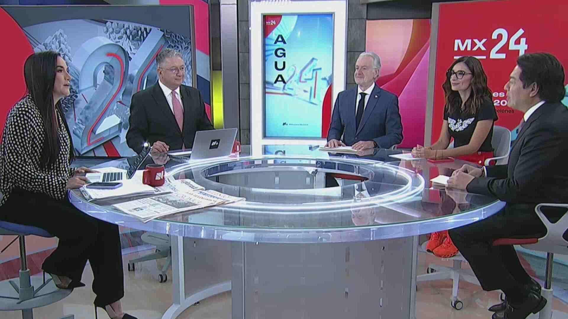 Santiago Creel, Laura Ballesteros y Mario Delgado Analizan en Despierta la Crisis de Agua