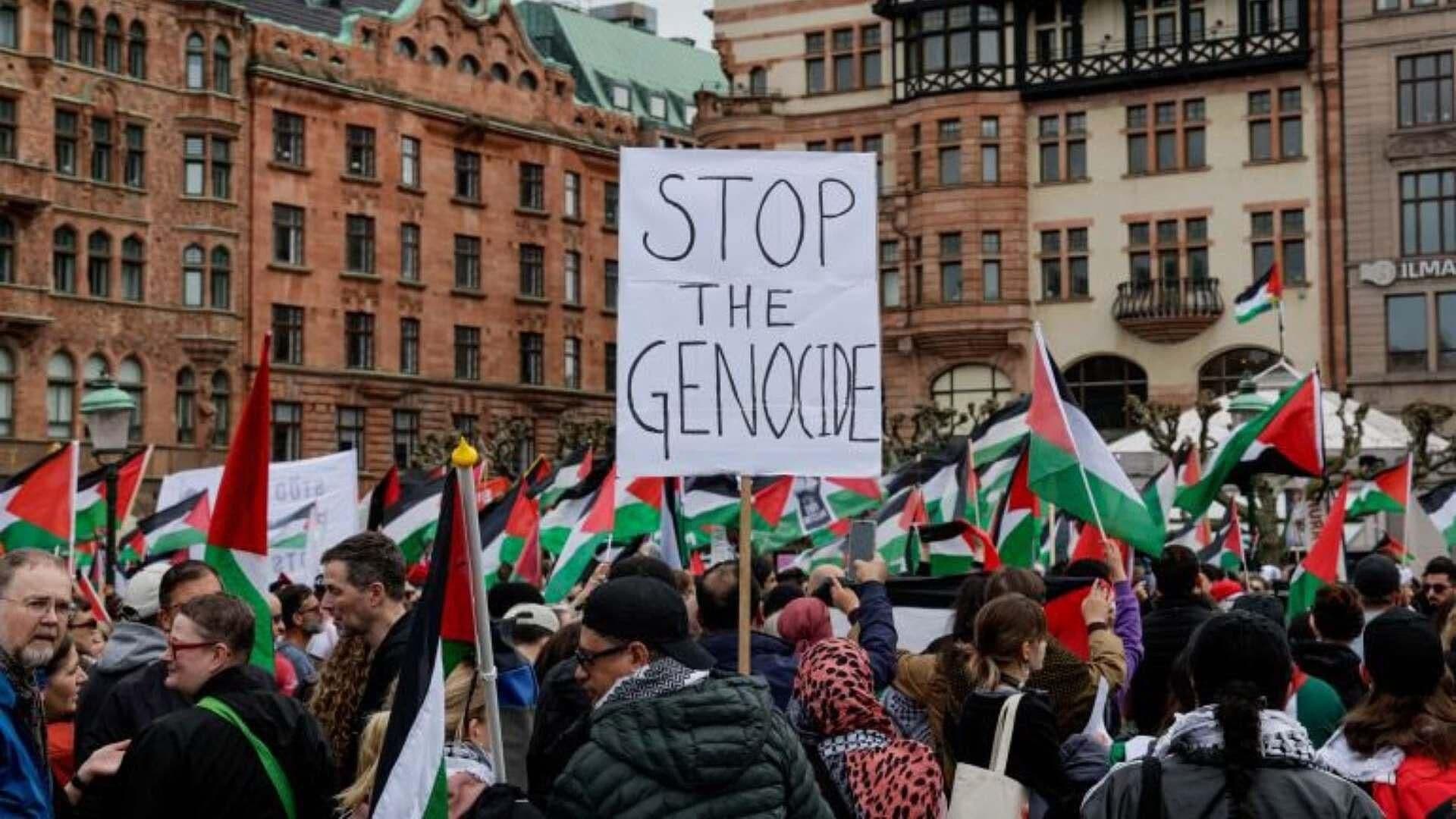 Protestas Propalestinas en Suecia, Previo al Festival de Eurovisión