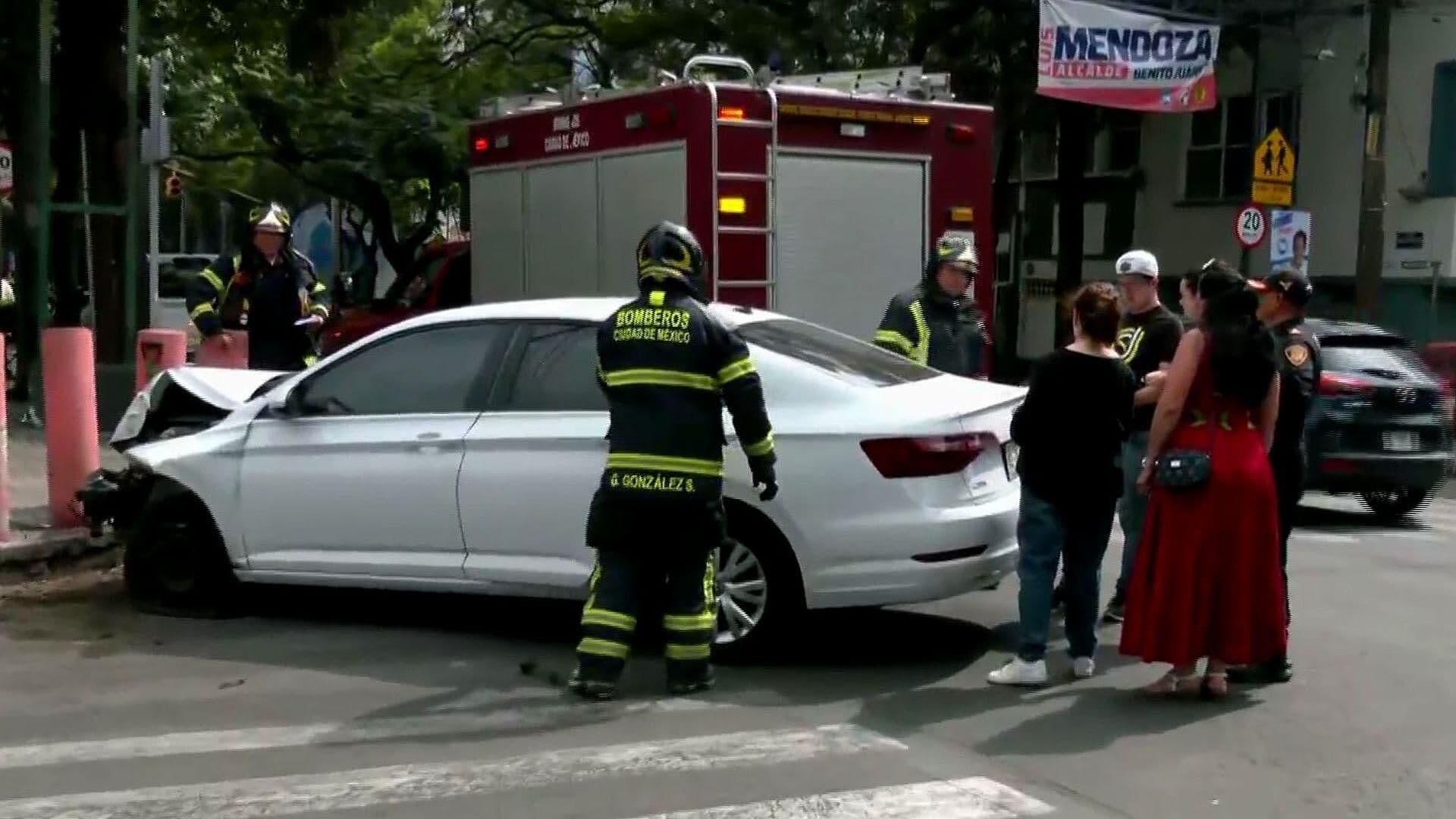 Atienden Accidente en la Avenida Gabriel Mancera, en la BJ