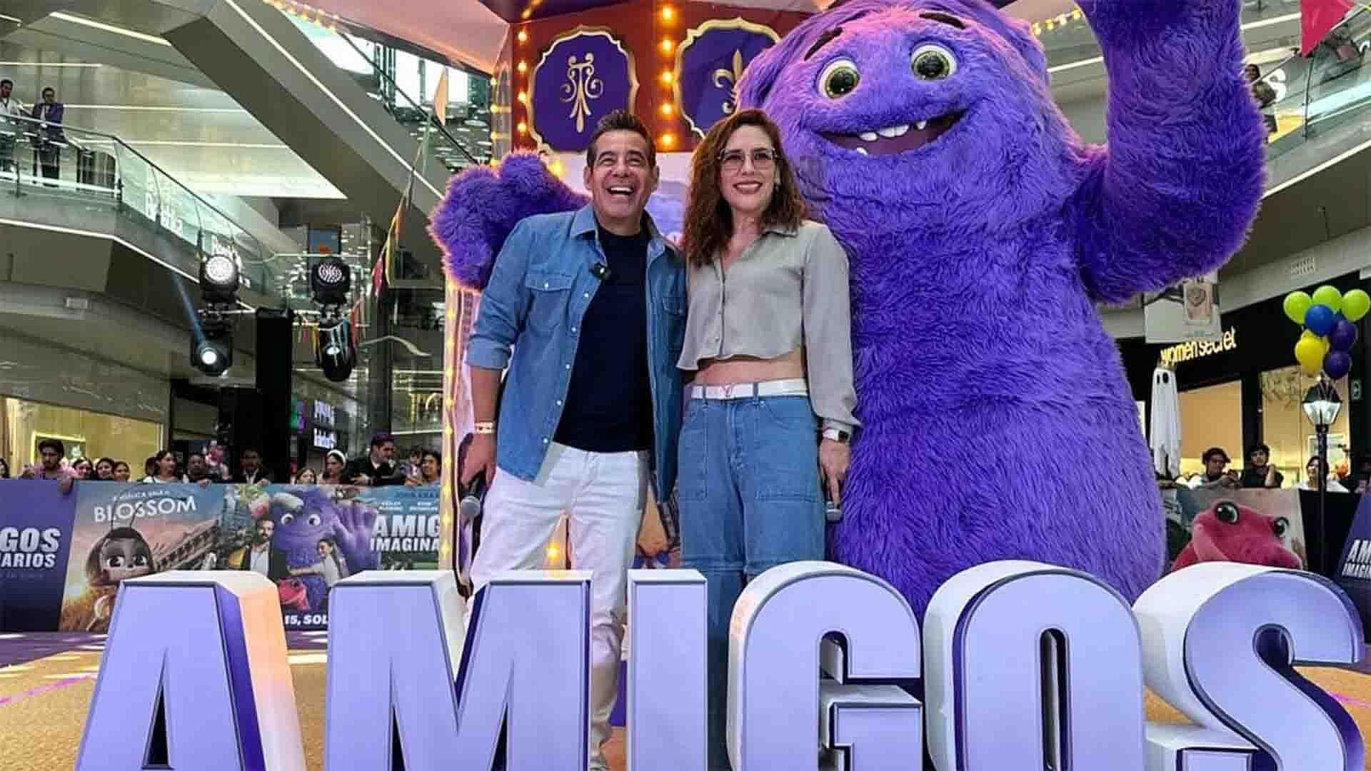 Angélica Vale y Yordi Rosado Prestan su Voz los Protagonistas de ‘Amigos Imaginarios’