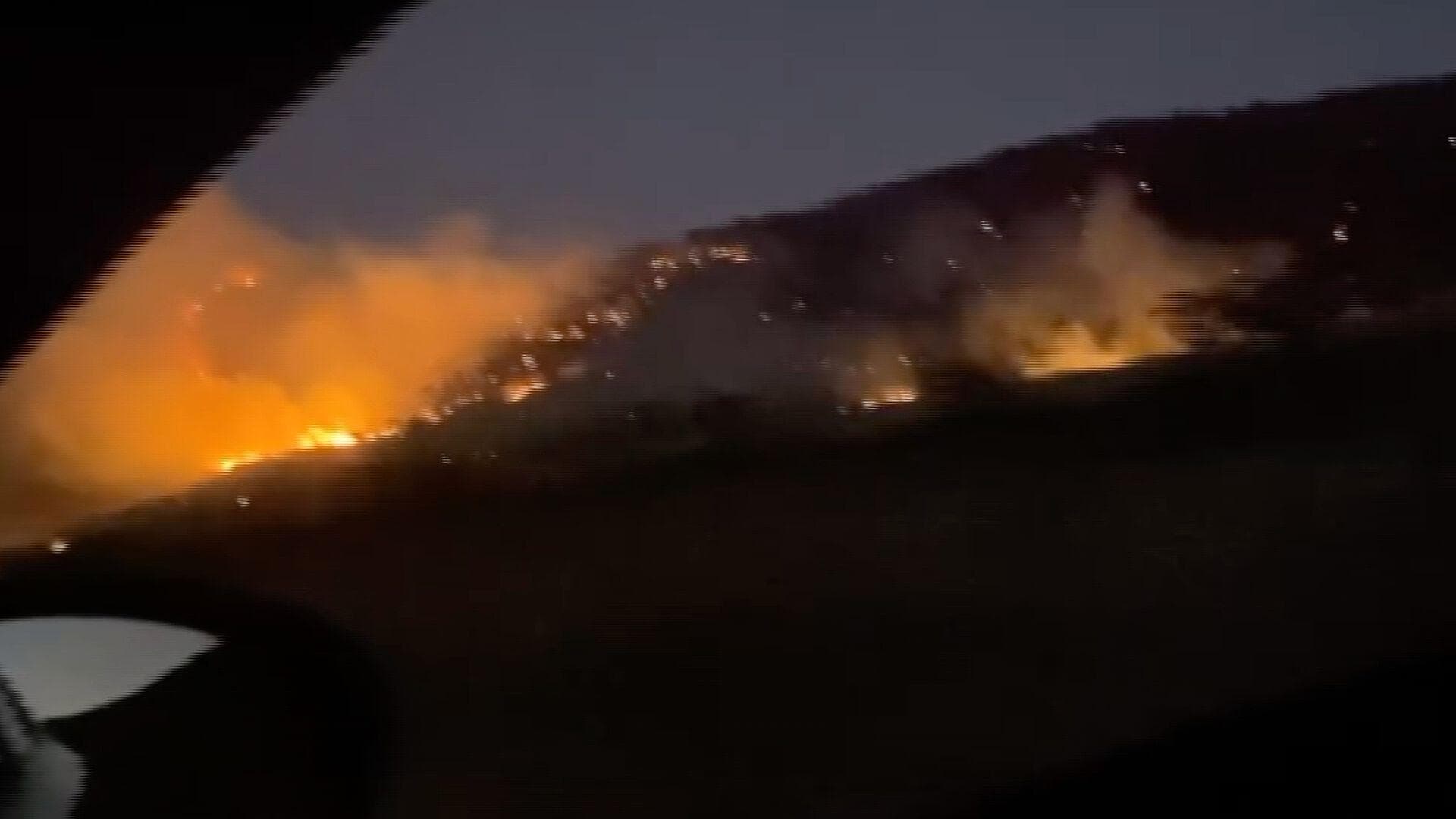 Después de 12 Horas Logran Controlar Incendio Forestal en Manuel Doblado