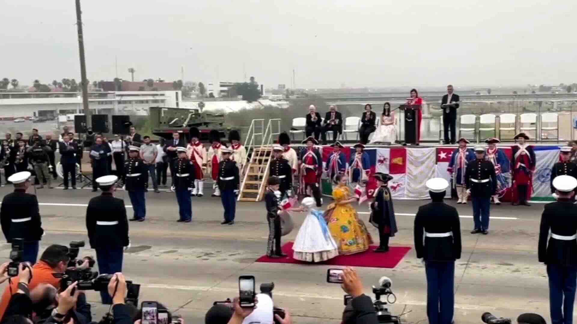 Ceremonia del Abrazo 2026 Reúne Niños y Autoridades en Puente Juárez-Lincoln
