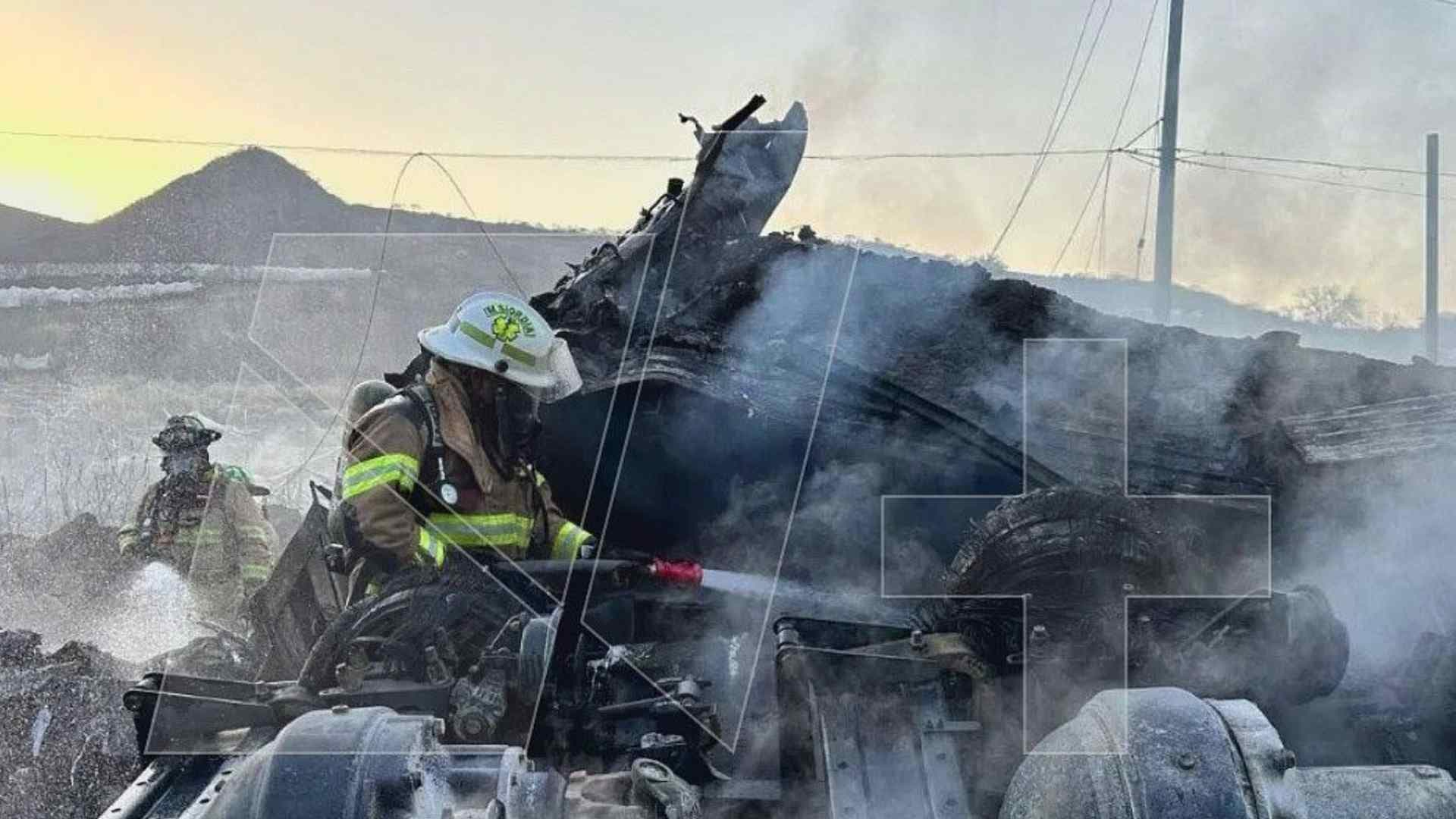 Explota una Pipa Tras Fuerte Choque en la Carretera Tuxcuexca - Mazamitla