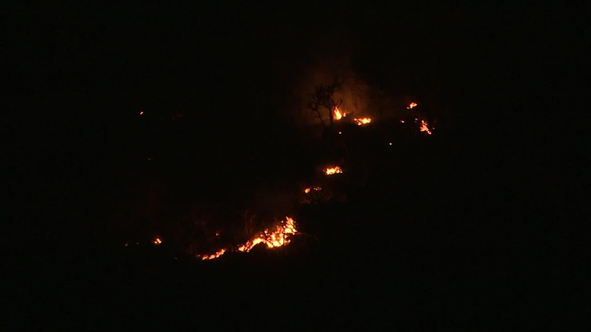 Se Registró un Incendio en la Zona Cerril de La Cañada y El Mirador en el El Marqués