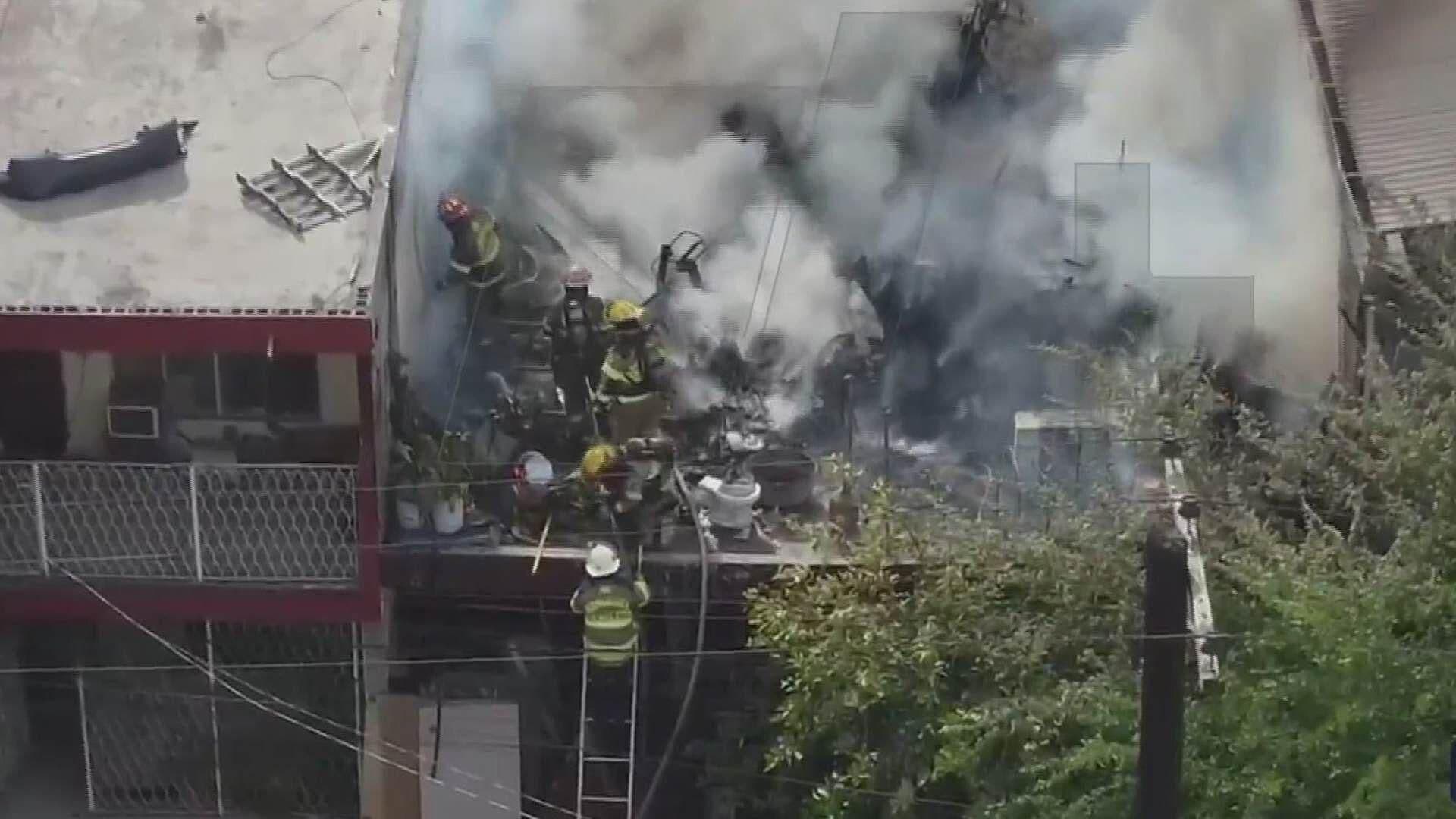 Alarma Incendio de Casa en Col. Central en Monterrey