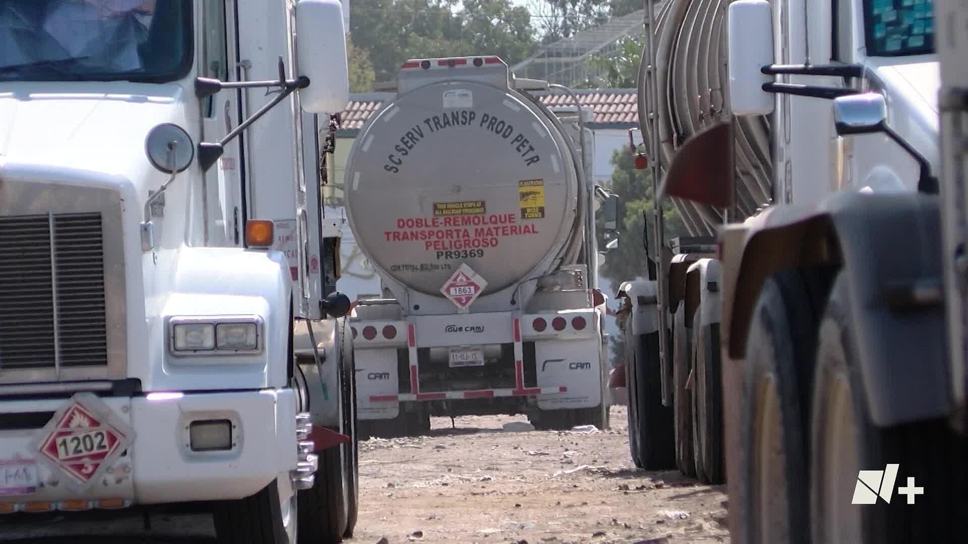Reportan Desabasto de Gasolina en Tijuana por Bloqueo en Planta de Pemex
