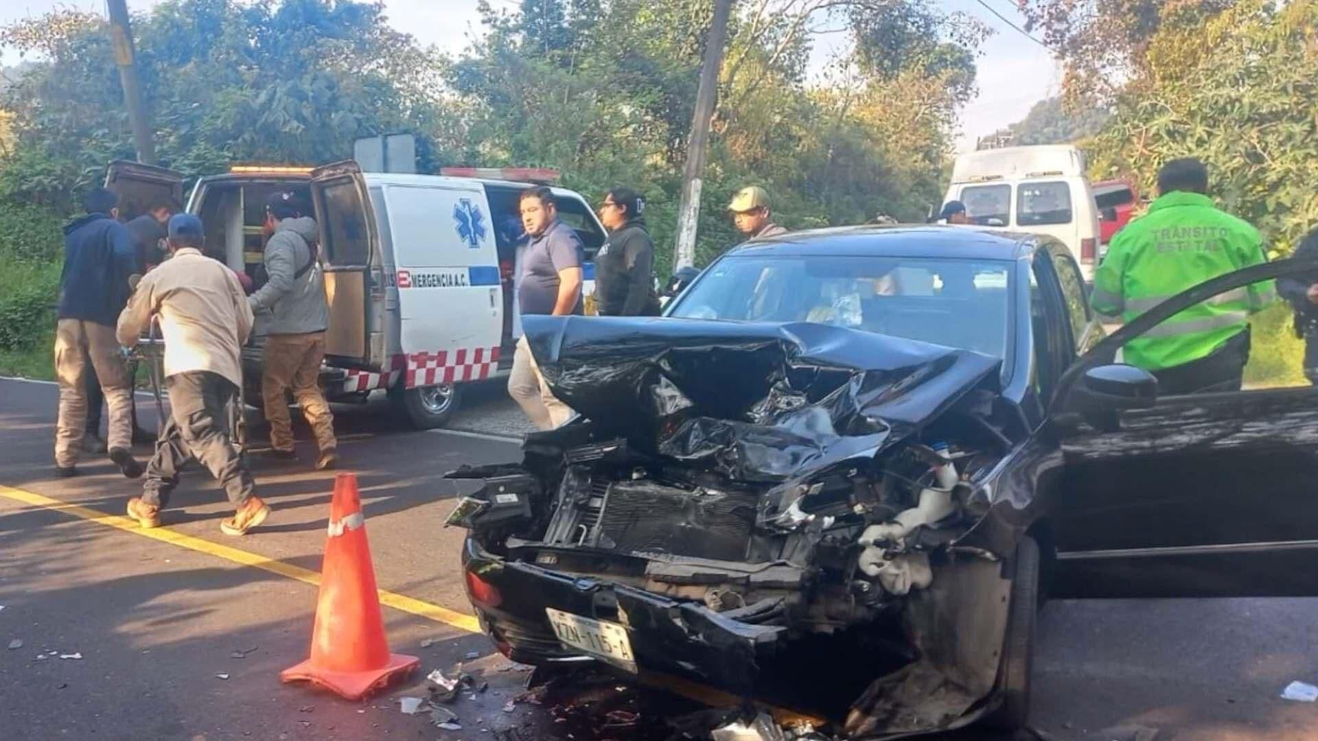 Se Registra Accidente en Carretera Xalapa-Misantla